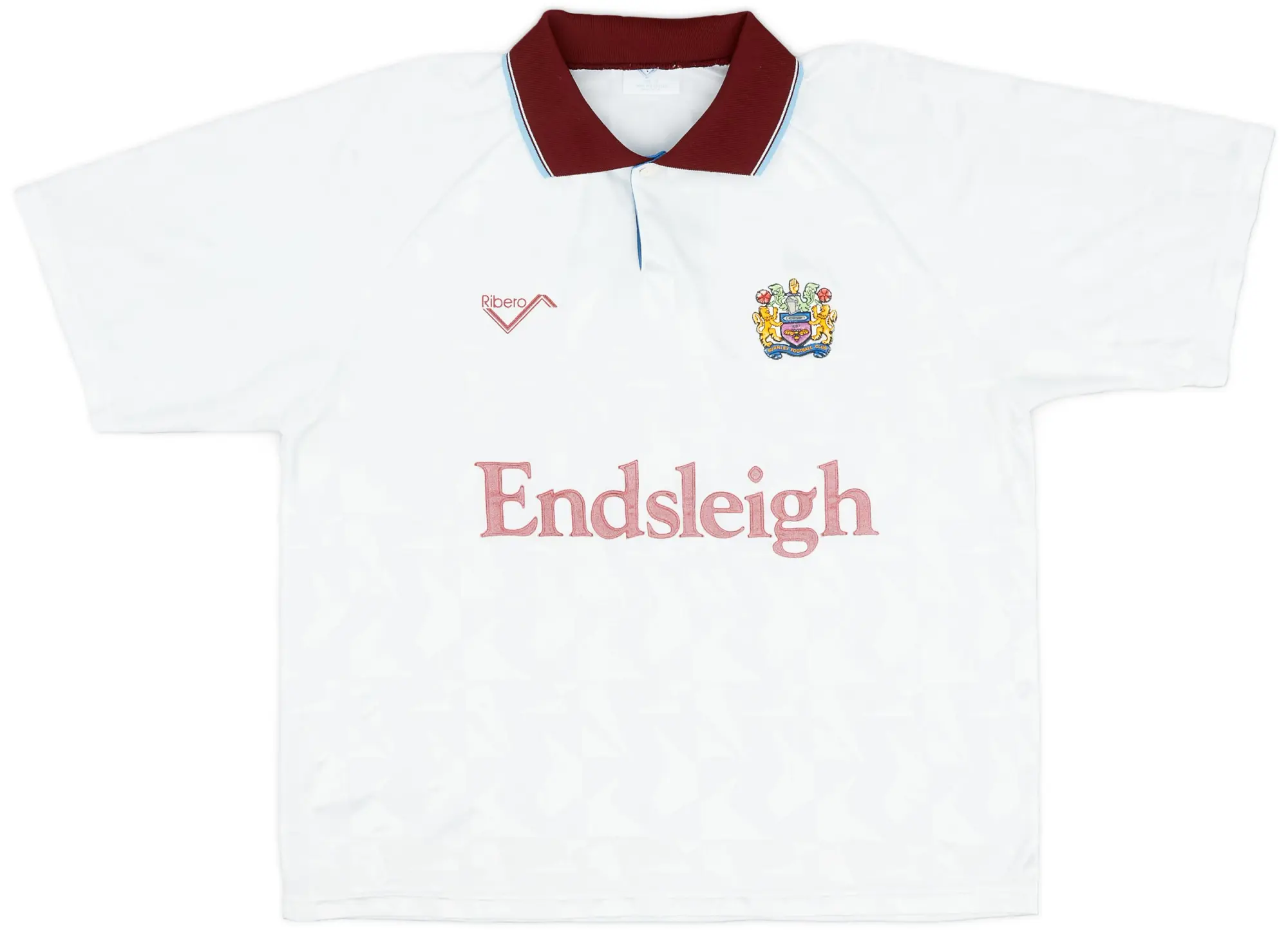 1992-93 Burnley Away Shirt - 8/10 - (XL)