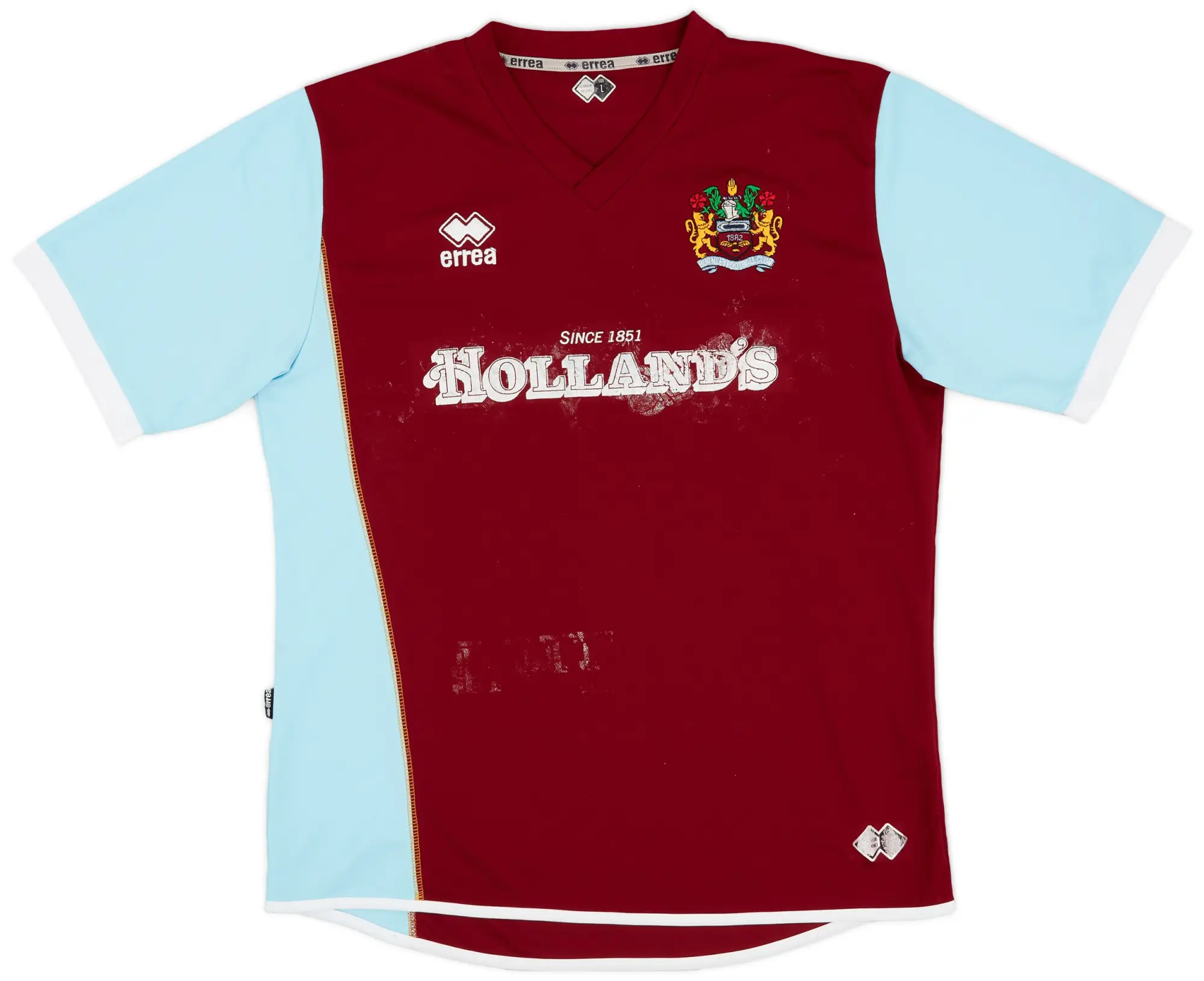 Errea 2008-09 Burnley Home Shirt - 4/10 - (L)