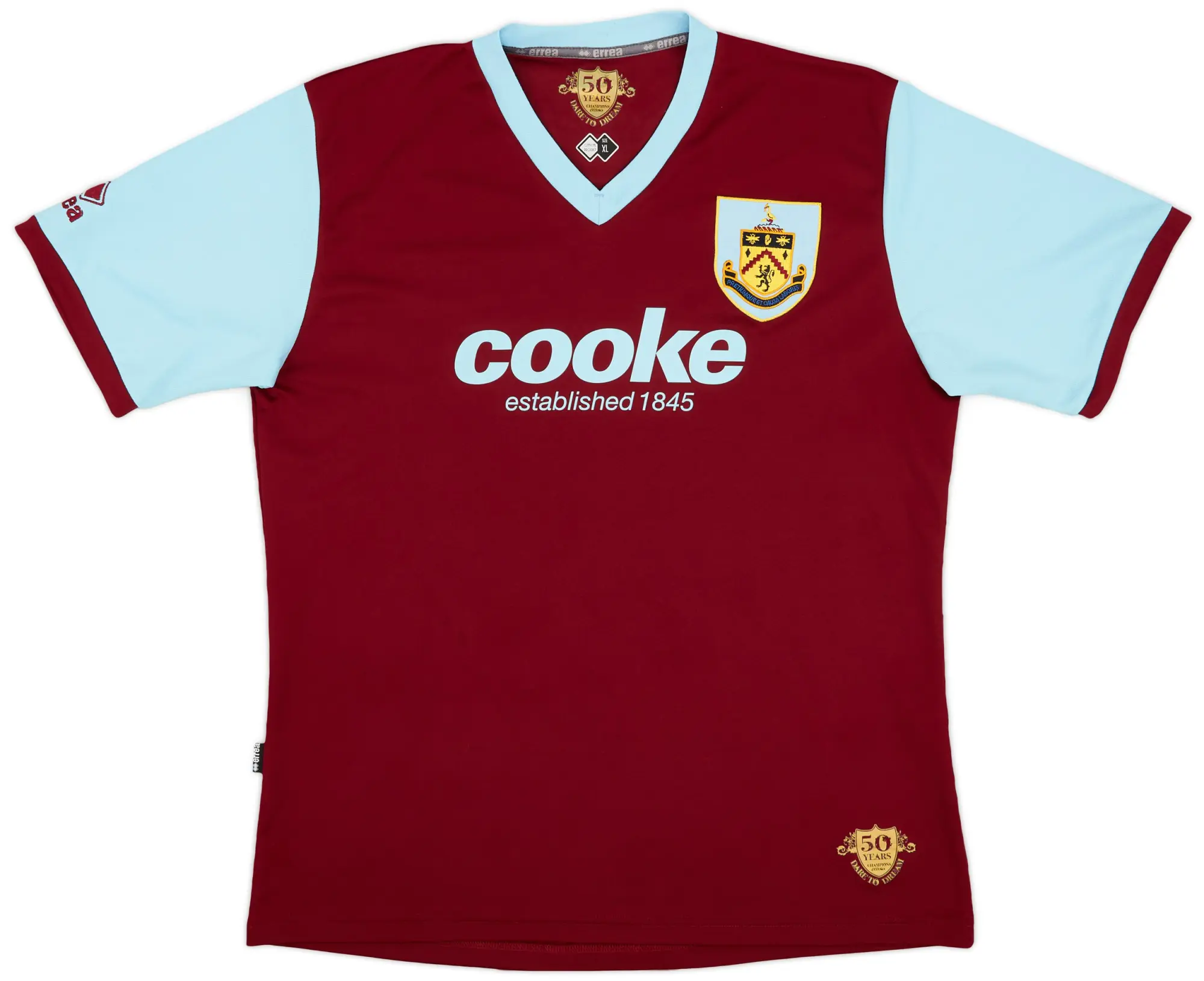 Errea 2009-10 Burnley Home Shirt - 8/10 - (XL)