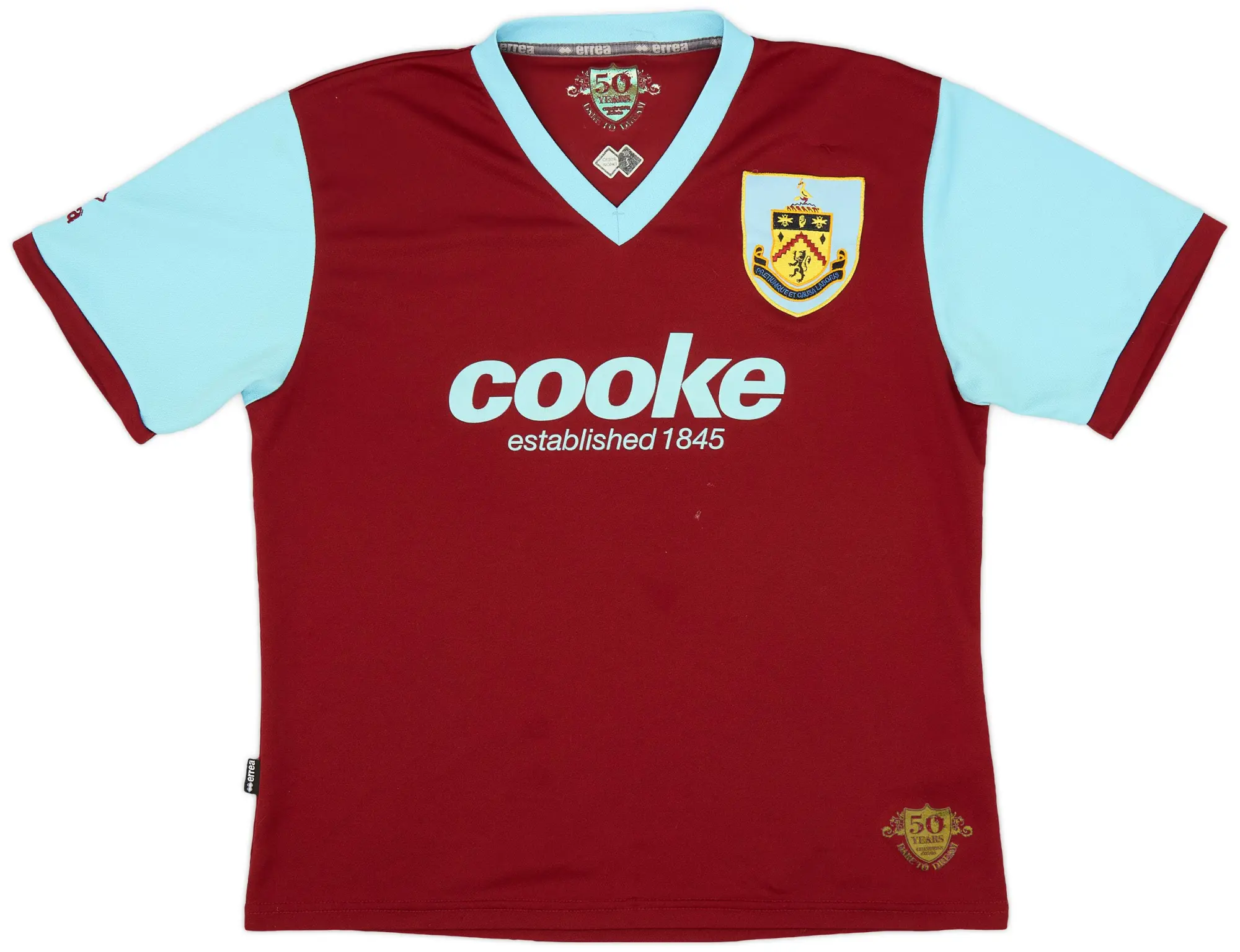 Errea 2009-10 Burnley Home Shirt - 6/10 - (S)