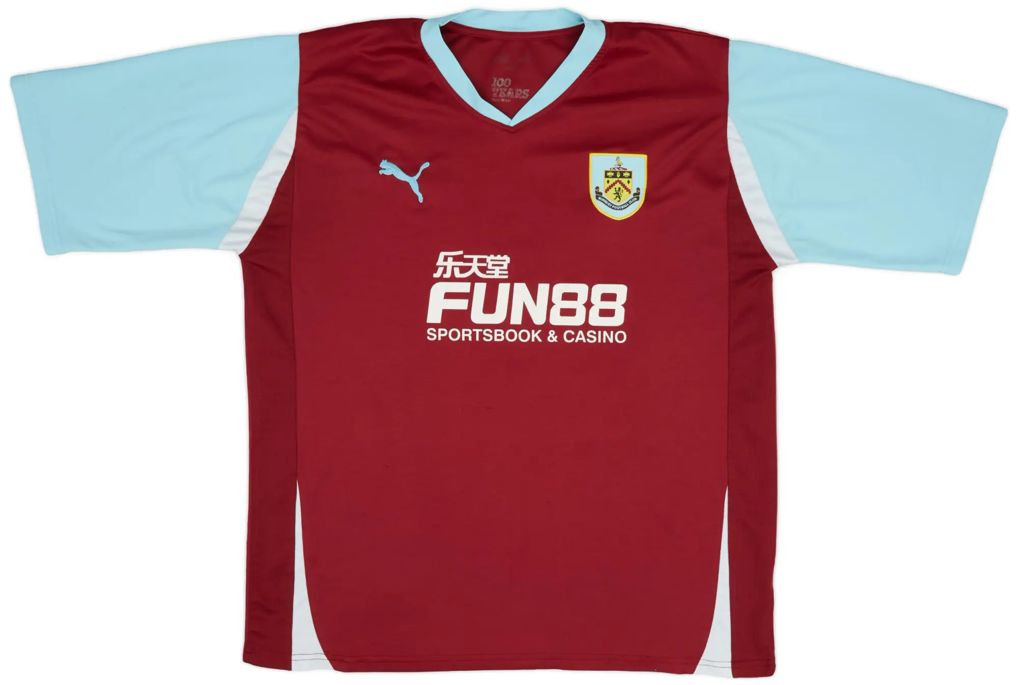 Puma 2010-11 Burnley Home Shirt - 7/10 - (XXL)