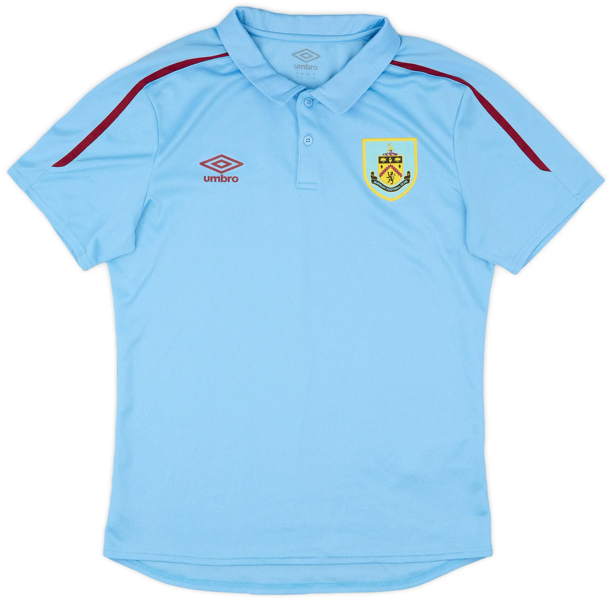 2018-19 Burnley Umbro Polo Shirt - 8/10 - (M)