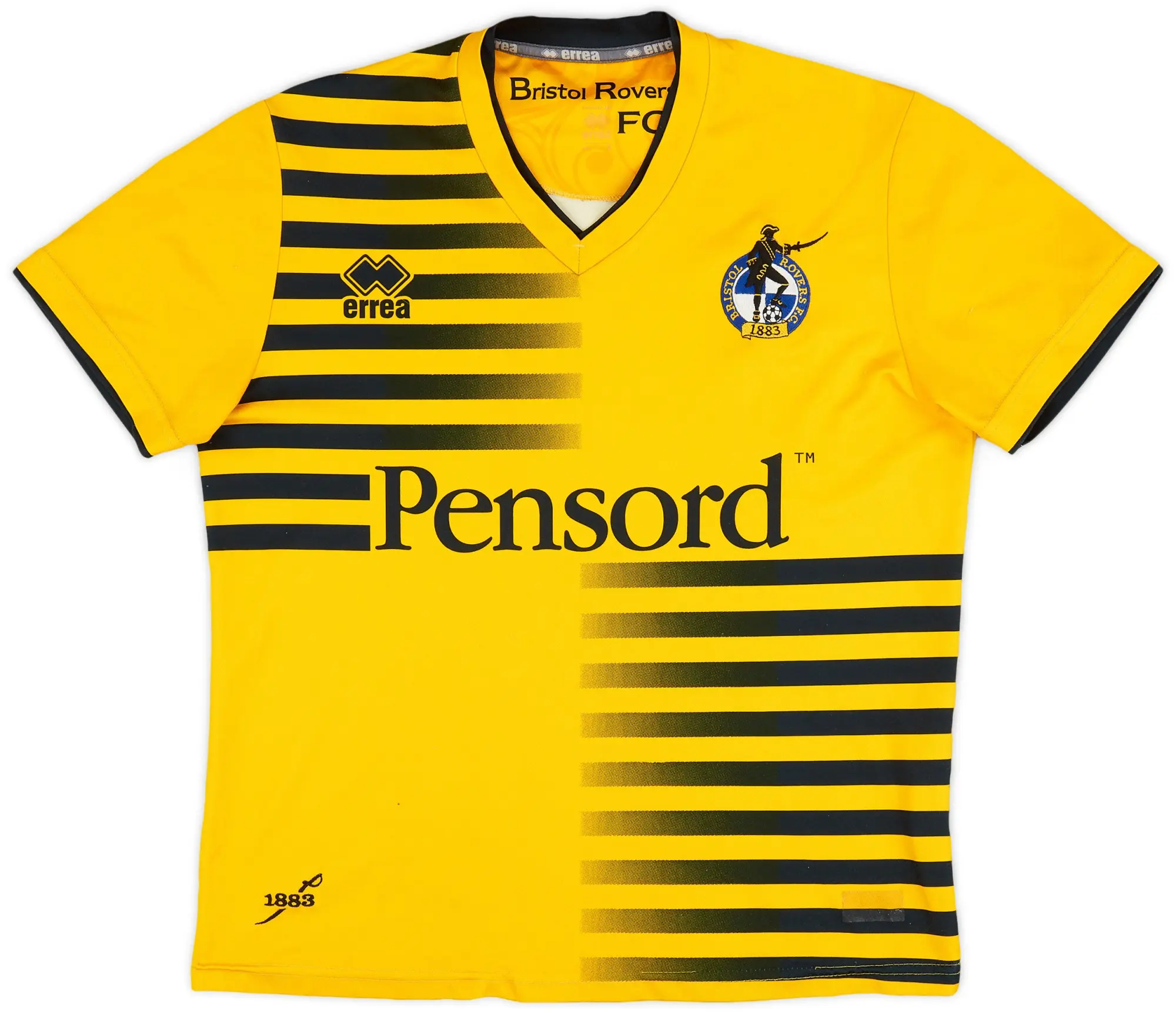 Errea 2015-16 Bristol Rovers Away Shirt - 7/10 - (S)