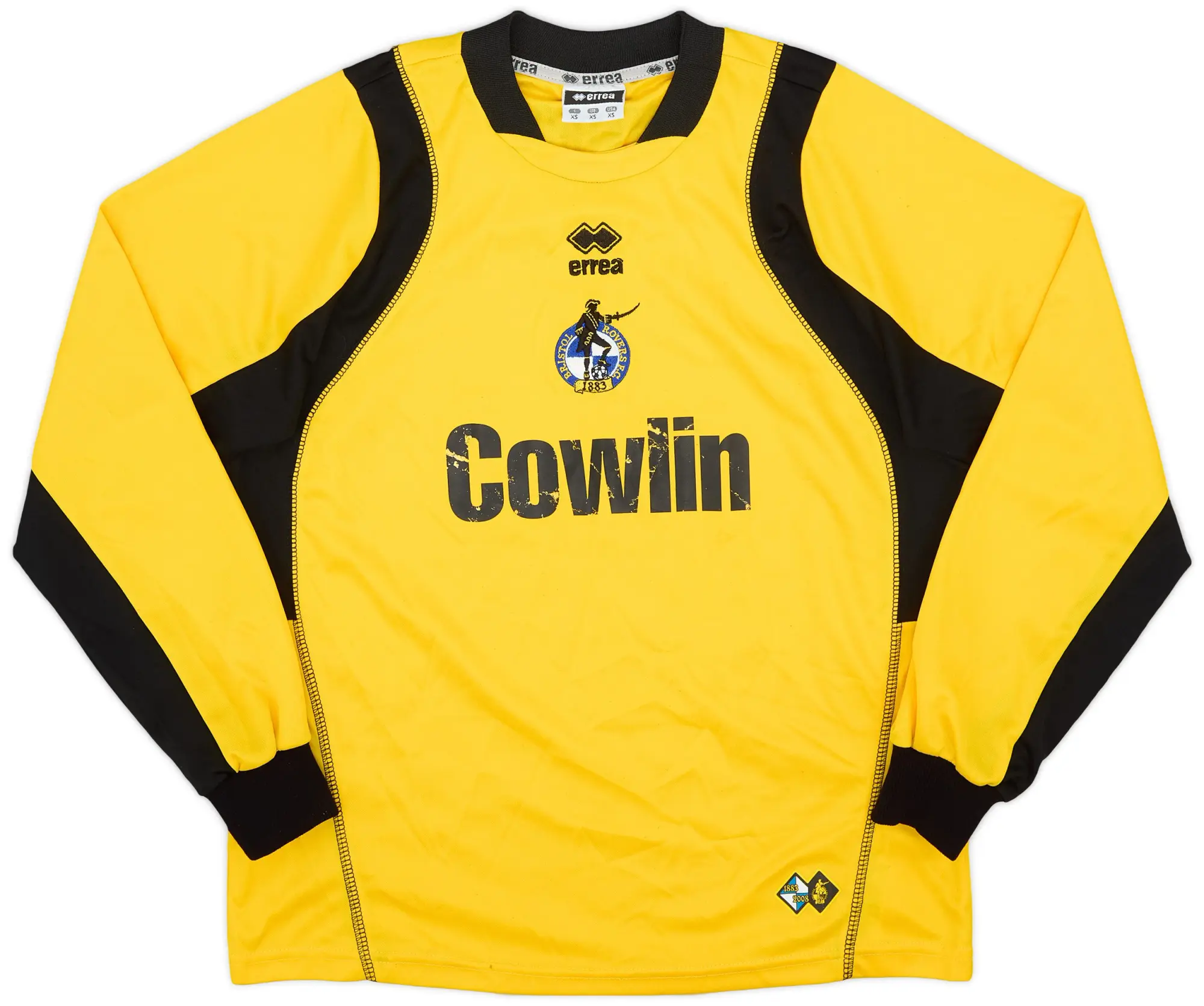 Errea 2008-09 Bristol Rovers GK Shirt - 5/10 - (XS)