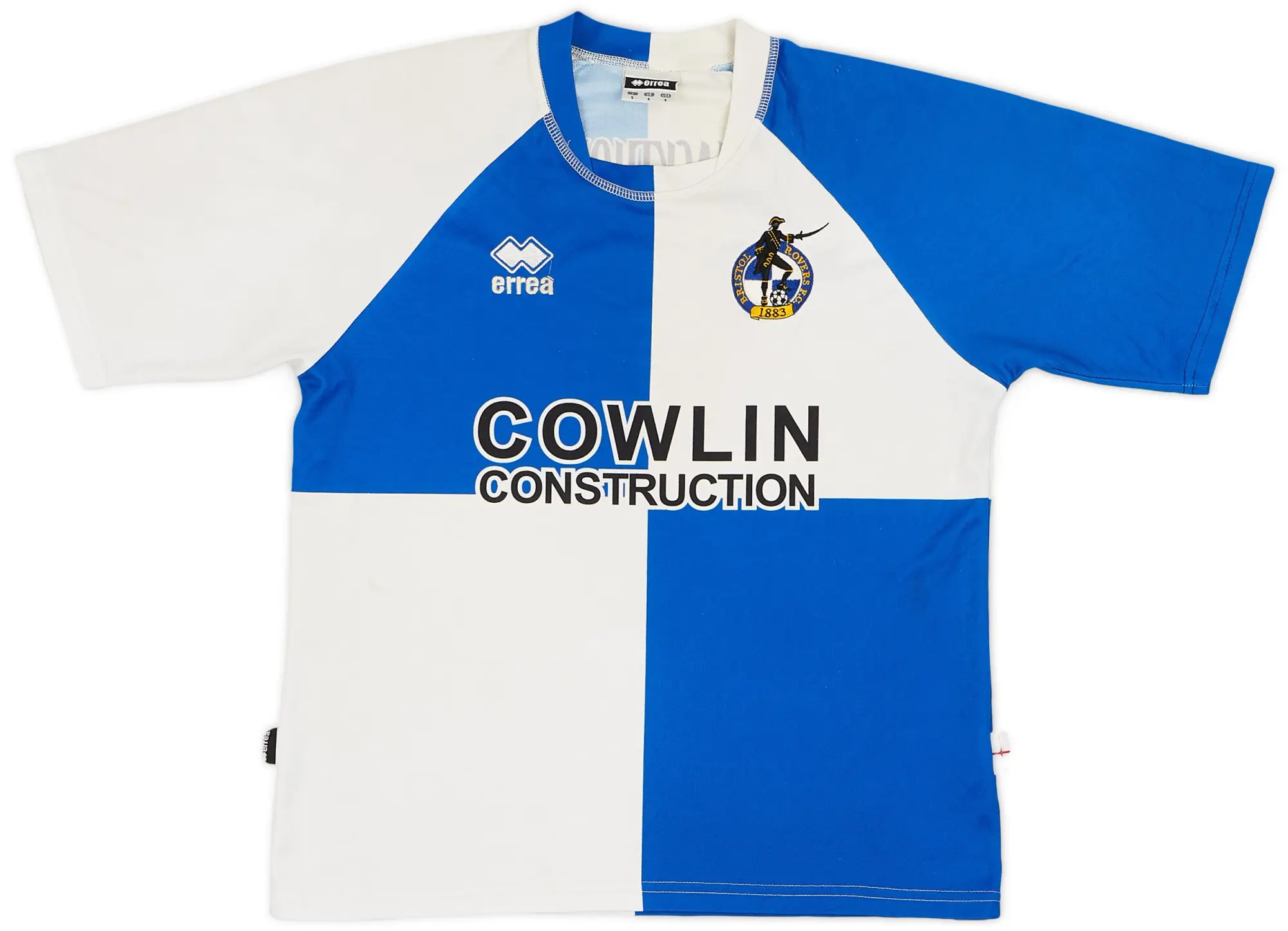 Errea 2007-08 Bristol Rovers Home Shirt - 6/10 - (S)