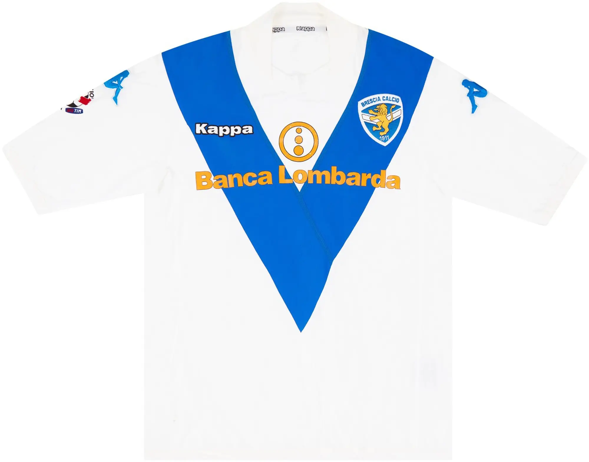 Kappa 2004-05 Brescia Match Issue Away Shirt Milanetto #7