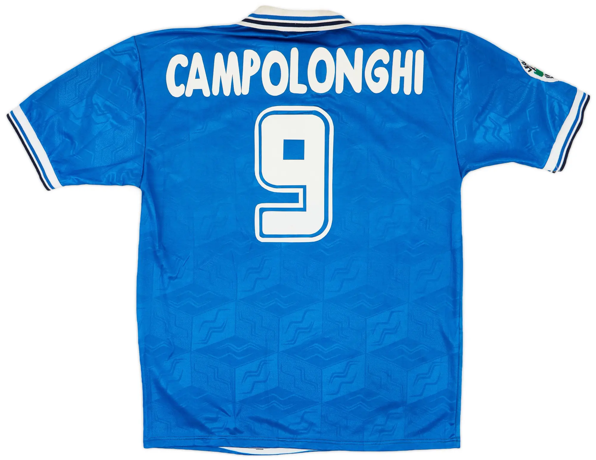 1996-97 Brescia Match Issue Home Shirt Campolonghi #9