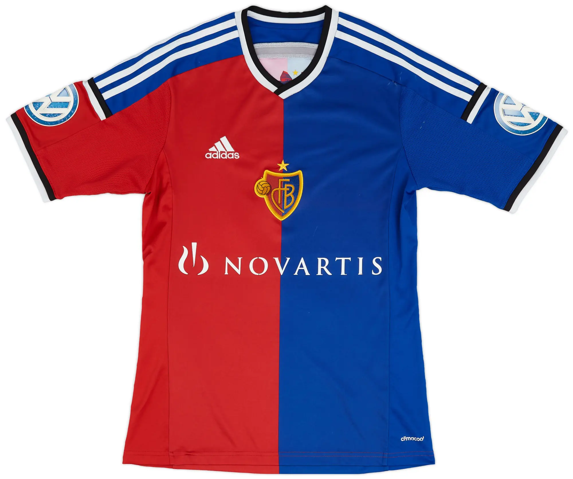adidas 2014-15 FC Basel Home Shirt - 5/10 - (S)
