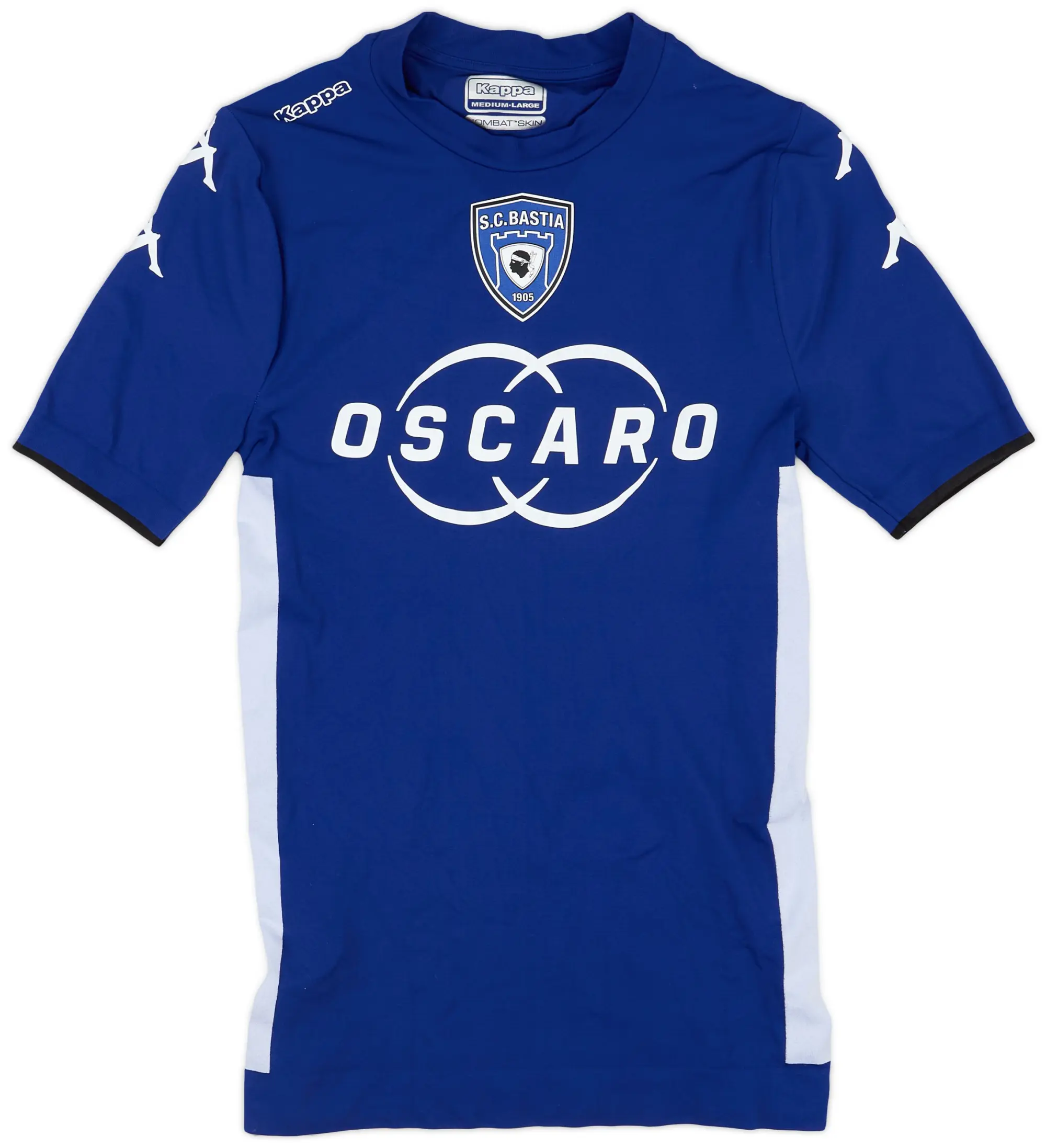 Kappa 2017-19 Bastia Authentic Home Shirt - 9/10 - (M/L)