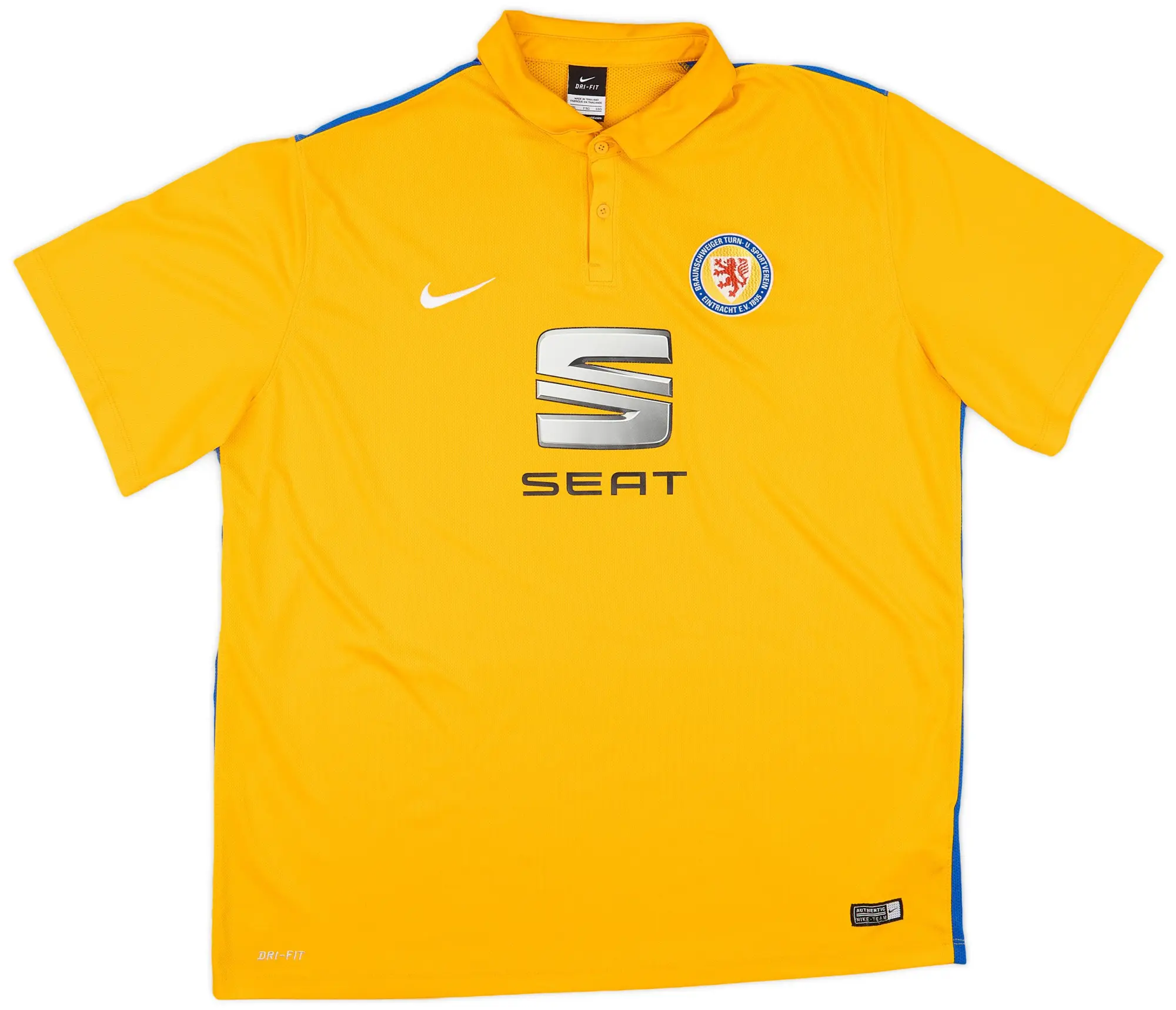 Nike 2015-16 Eintracht Braunschweig Home Shirt - 7/10 - (XXL)