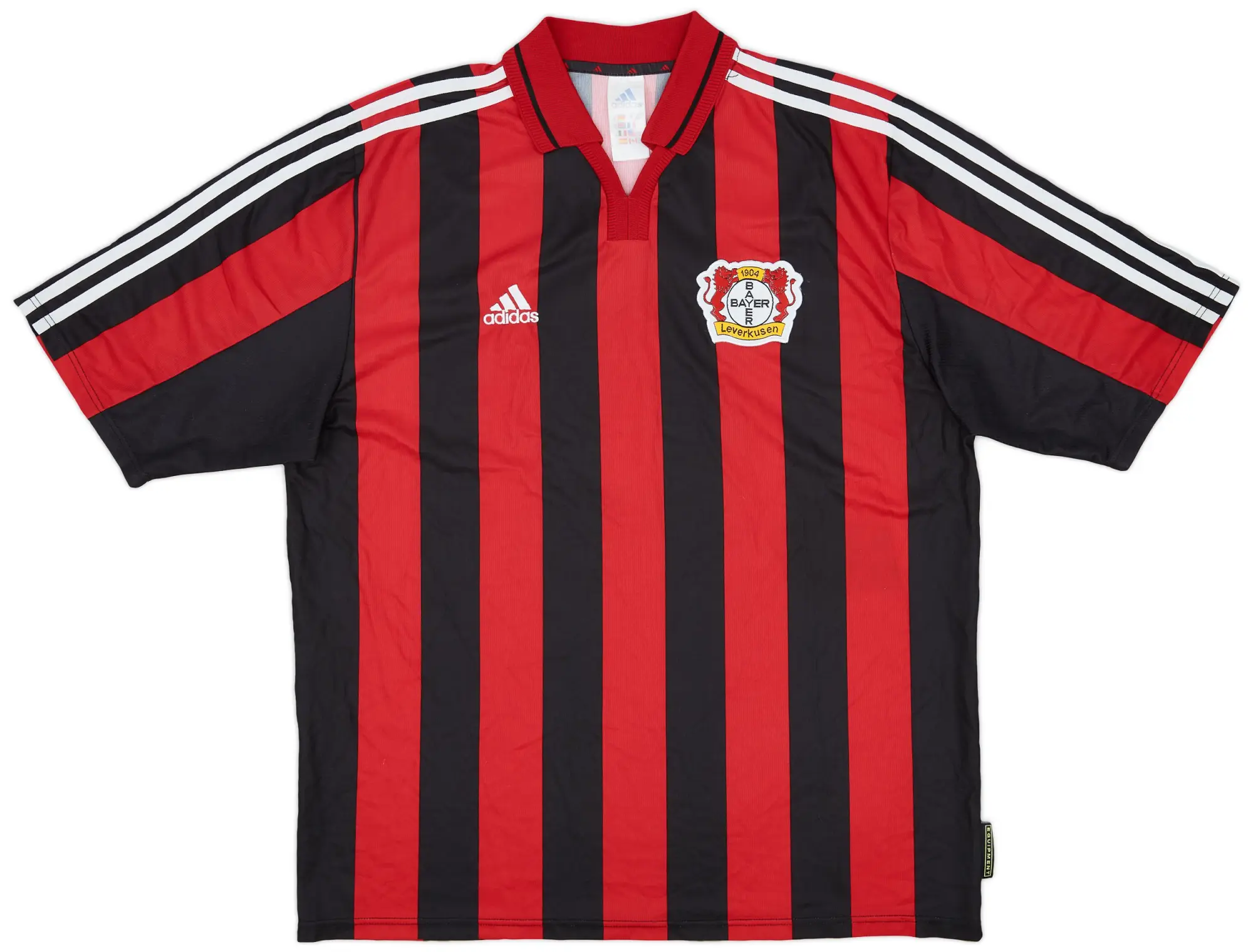 adidas 2000-01 Bayer Leverkusen Player Issue Home Shirt - 8/10 - (XL)