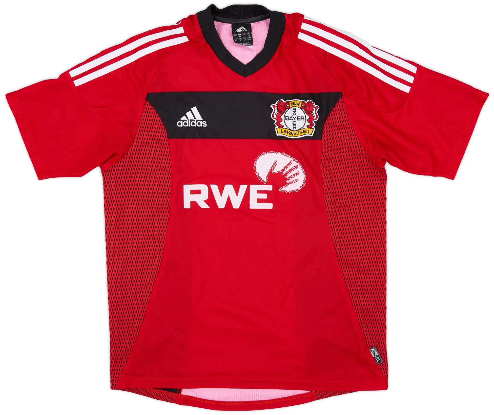 adidas 2002-04 Bayer Leverkusen Home Shirt - 8/10 - (XL.Boys)