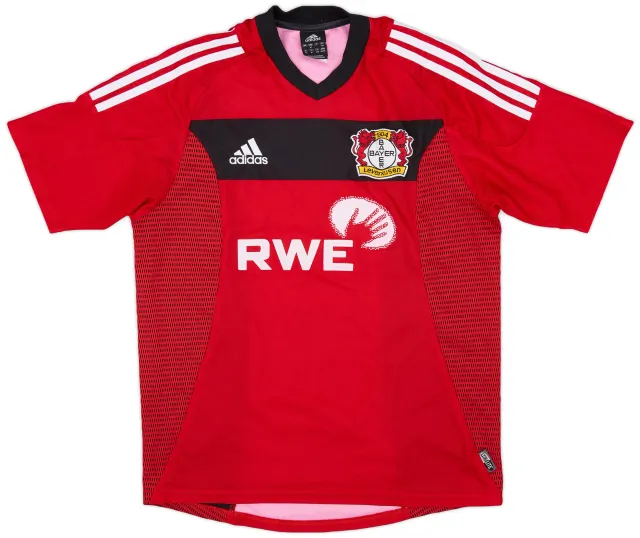 ゆ101★ adidas bayer Leverkusen 94-95  Vintage 90's Adidas Bayer 04 Leverkusen Football Shirt