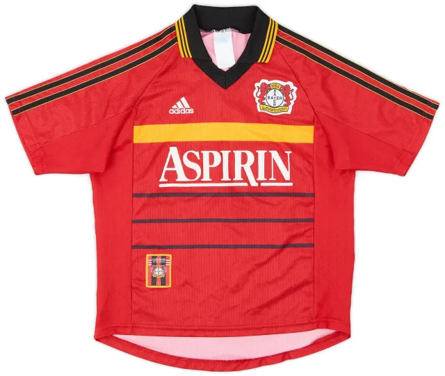 ゆ101☆ adidas bayer Leverkusen 94-95 home - メルカリ