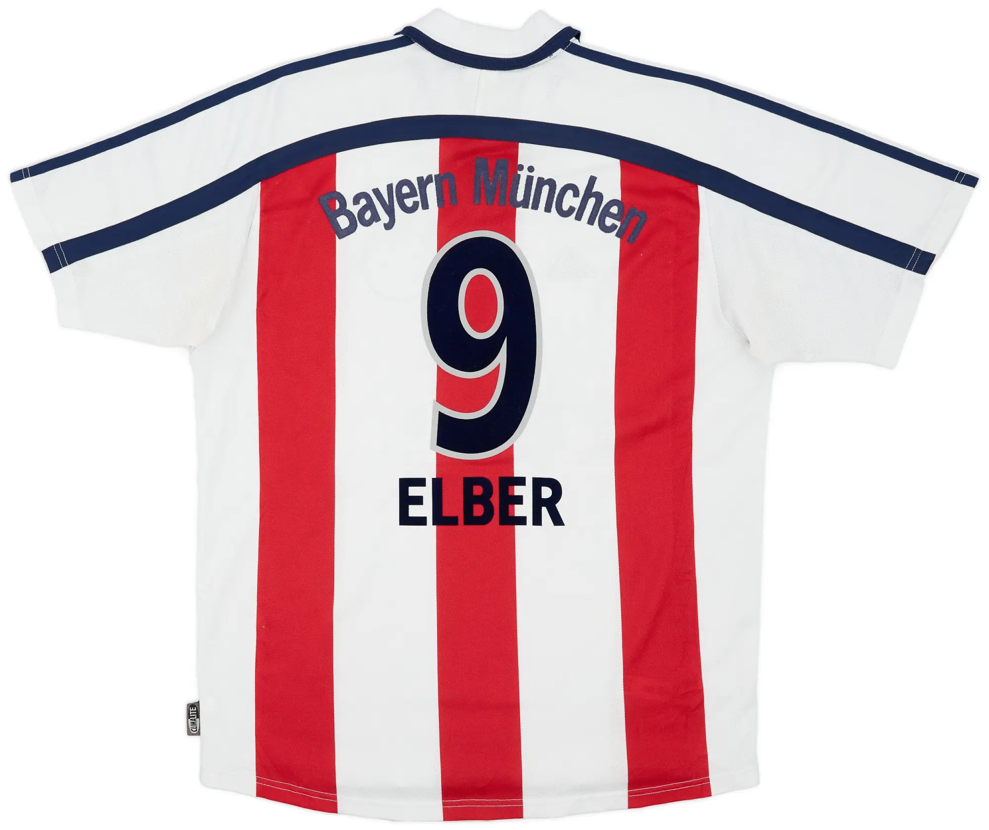 adidas 2000-01 Bayern Munich Away Shirt Elber #9 - 6/10 - (L)
