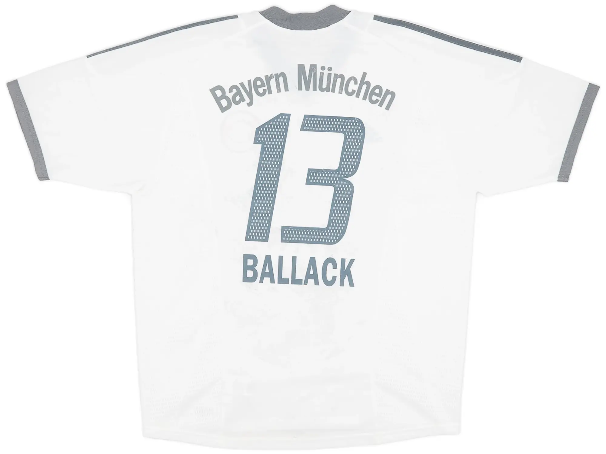 adidas 2002-03 Bayern Munich Away Shirt Ballack #13 - 5/10 - (L)