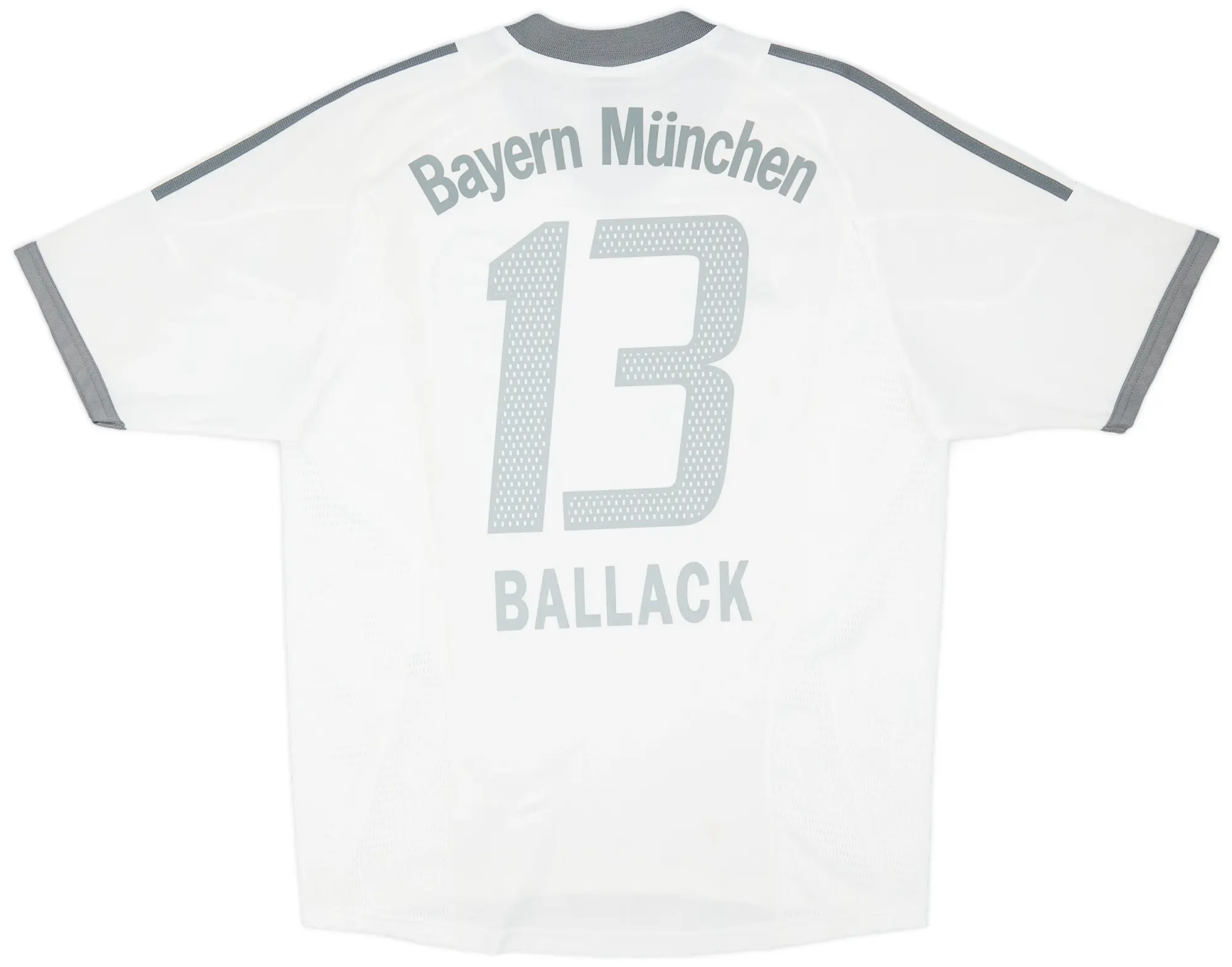 adidas 2002-03 Bayern Munich Away Shirt Ballack #13 - 6/10 - (M)