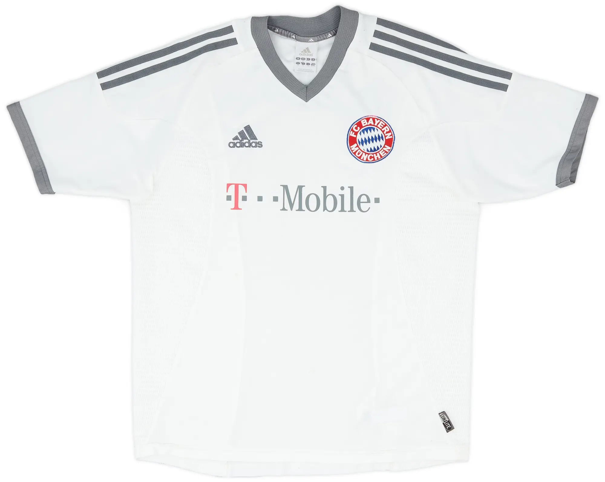 adidas 2002-03 Bayern Munich Away Shirt - 7/10 - (XL.Boys)