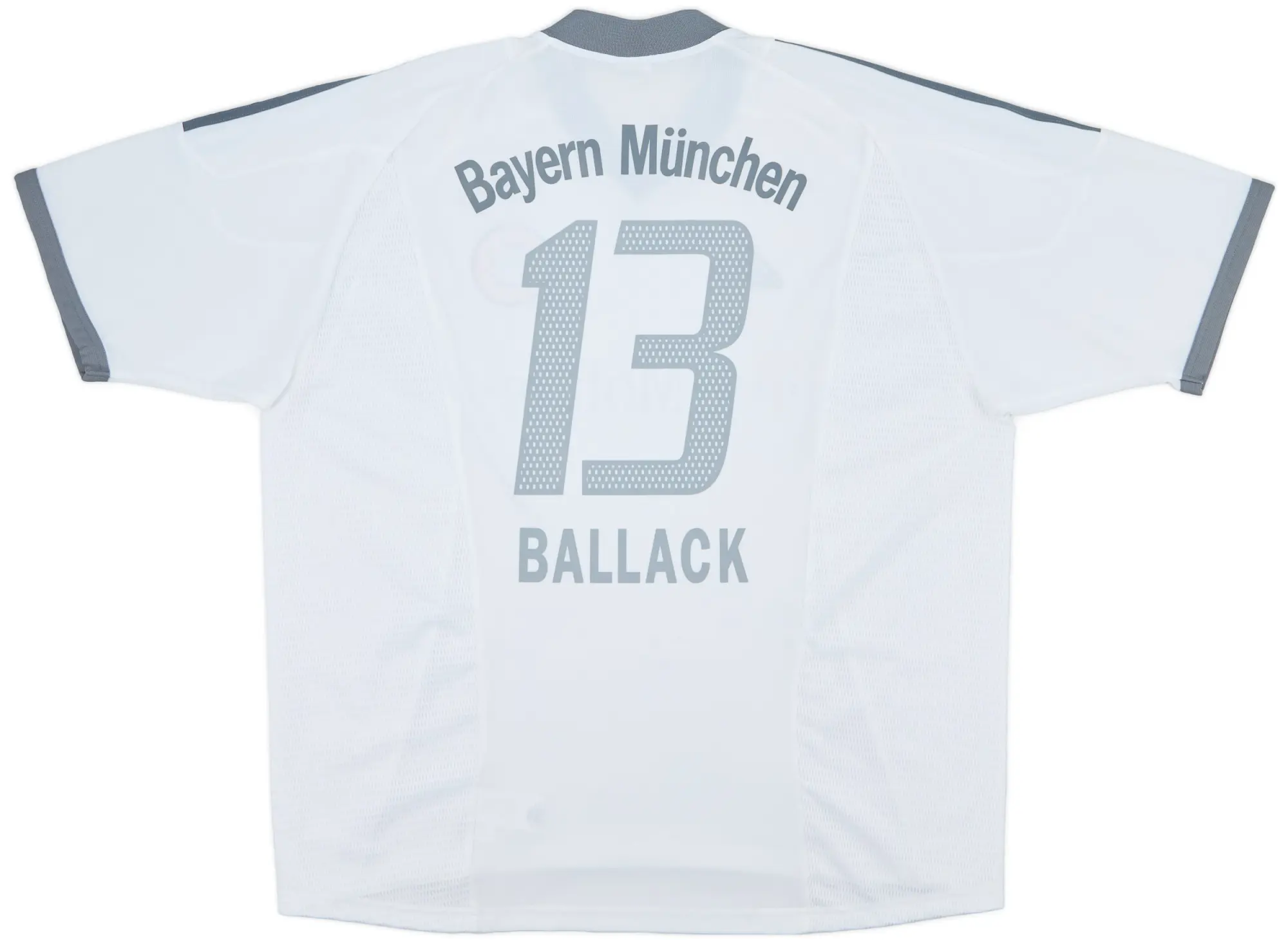 adidas 2002-03 Bayern Munich Away Shirt Ballack #13 - 7/10 - (XXL)