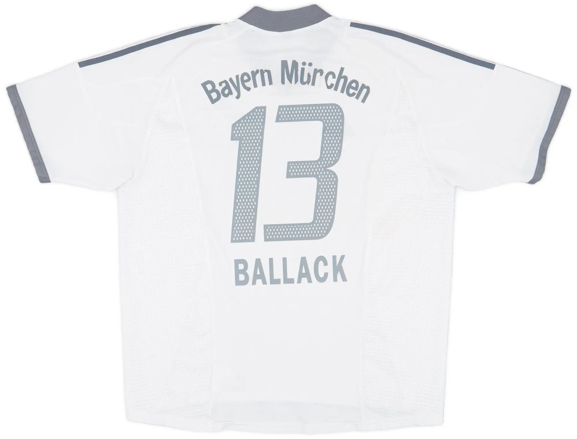 adidas 2002-03 Bayern Munich Away Shirt Ballack #13 - 5/10 - (XL)