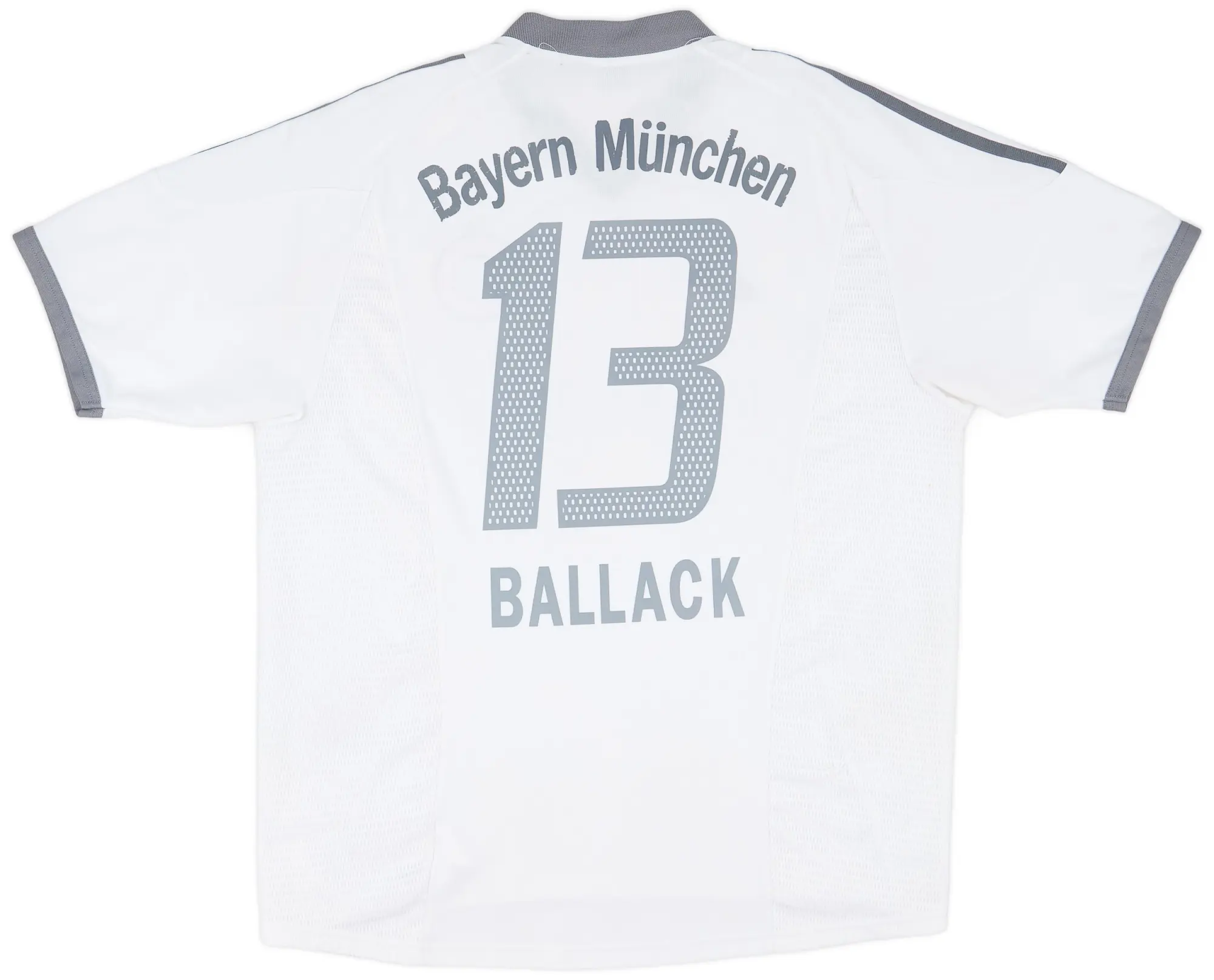 adidas 2002-03 Bayern Munich Away Shirt Ballack #13 - 7/10 - (L)