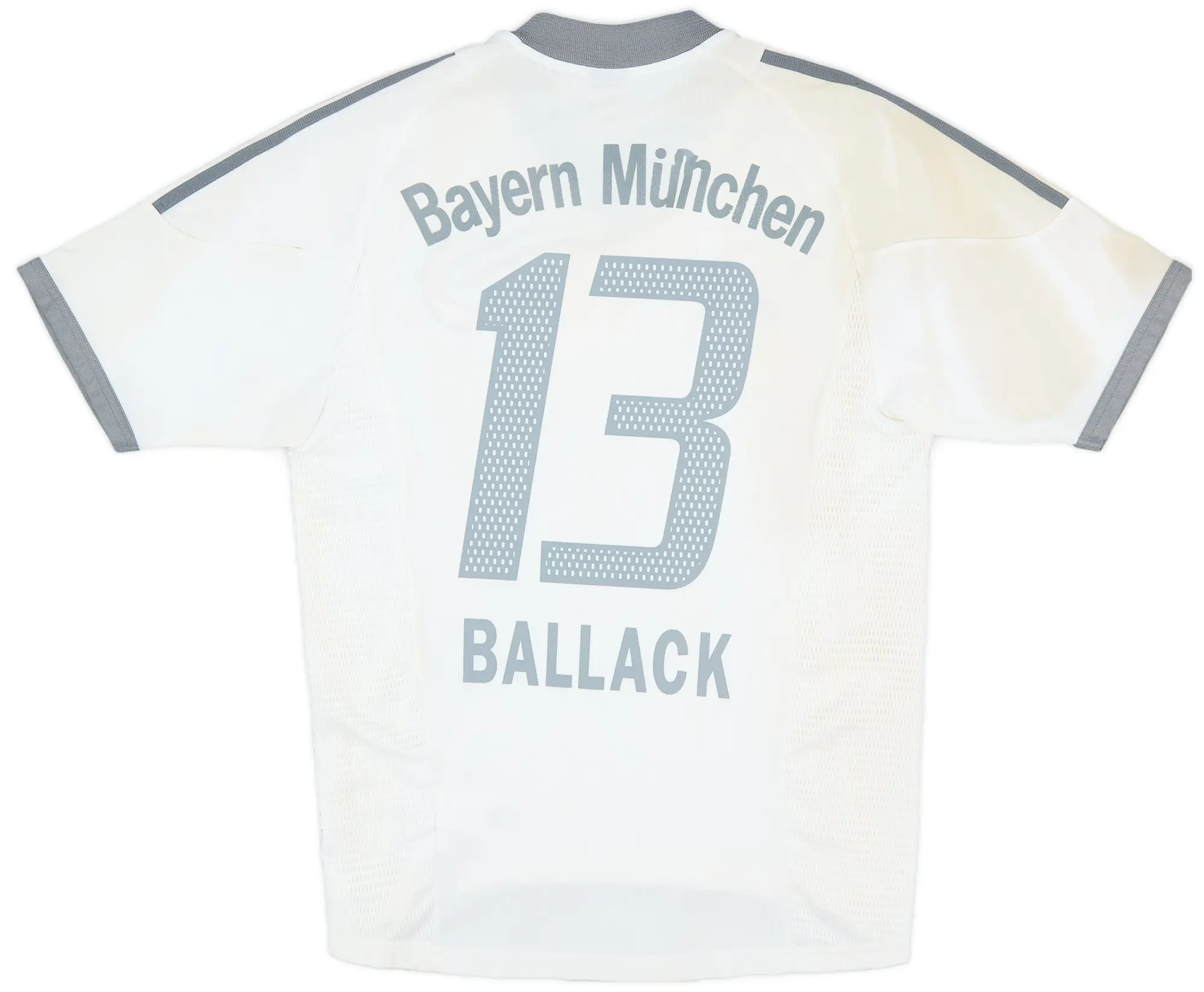adidas 2002-03 Bayern Munich Away Shirt Ballack #13 - 5/10 - (S)