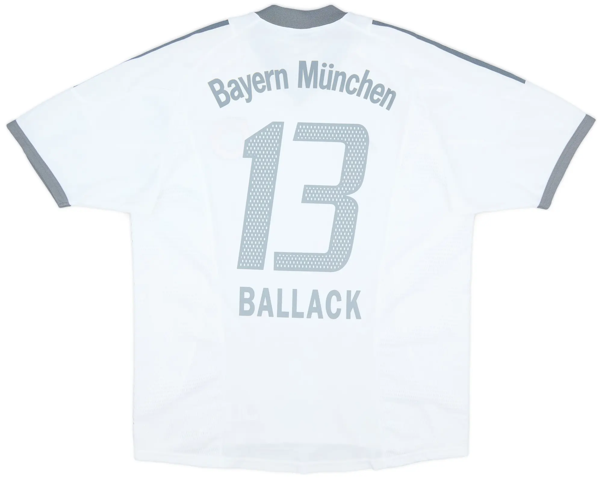 adidas 2002-03 Bayern Munich Away Shirt Ballack #13 - 9/10 - (L)