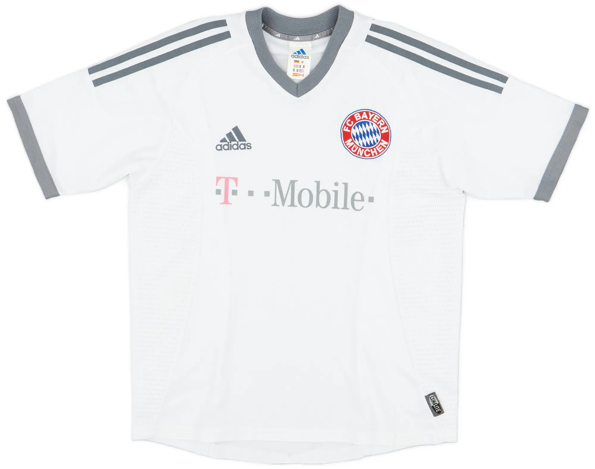 adidas 2002-03 Bayern Munich Away Shirt - 9/10 - (Y)