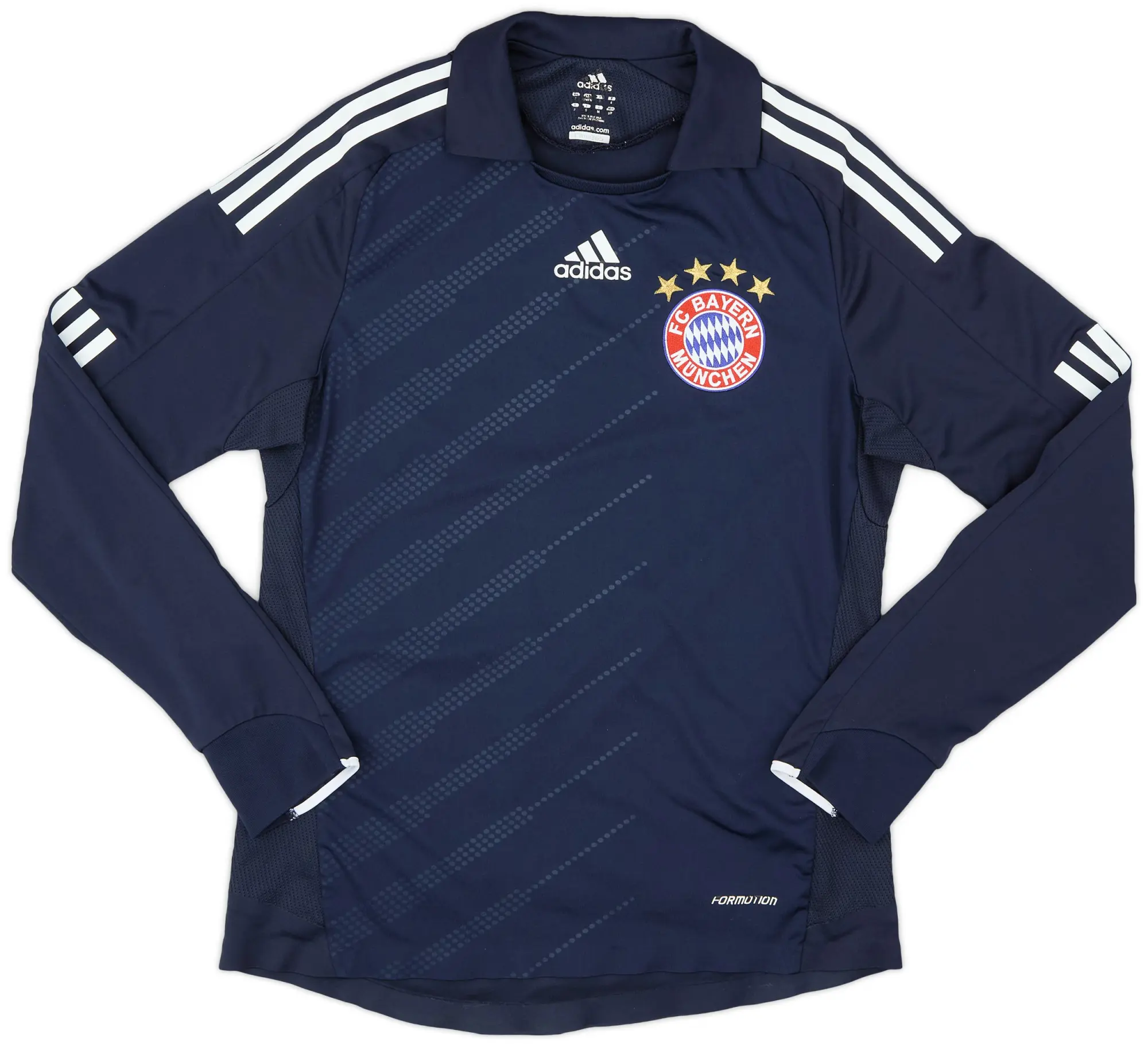 adidas 2008-09 Bayern Munich Player Issue Away L/S Shirt - 7/10 - (S)