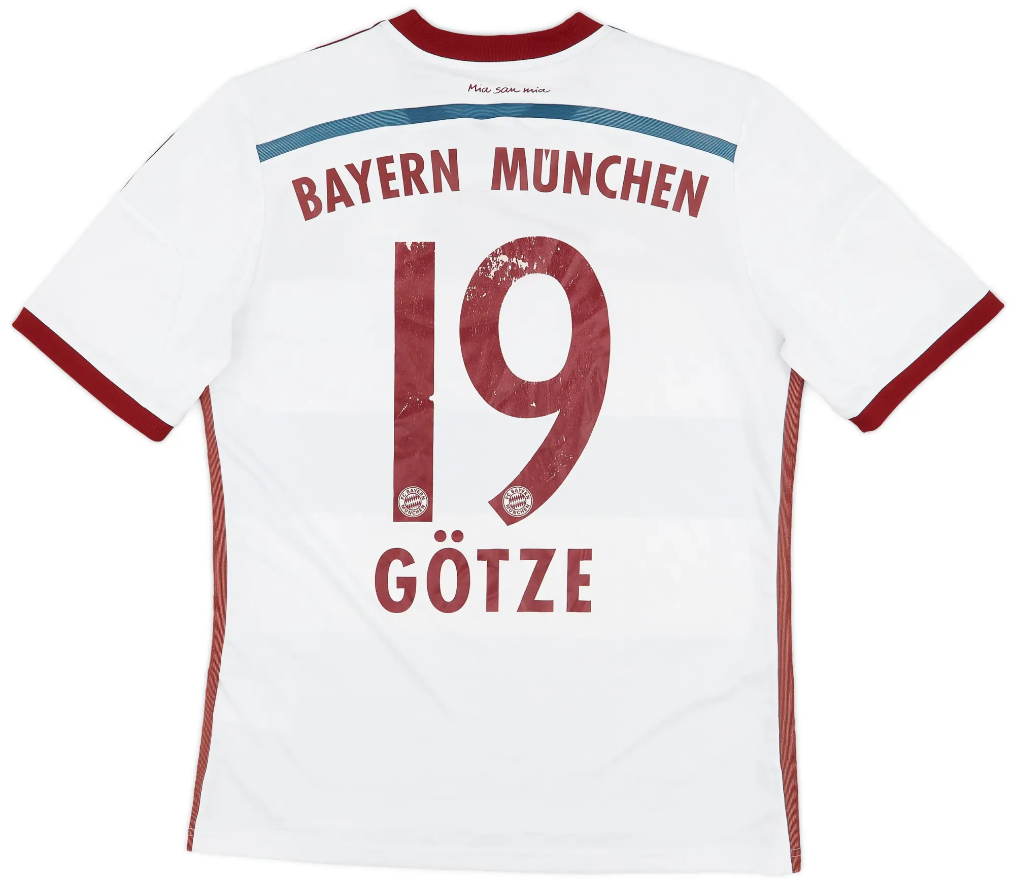 adidas 2014-15 Bayern Munich Away Shirt Gotze #19 - 5/10 - (XL.Boys)