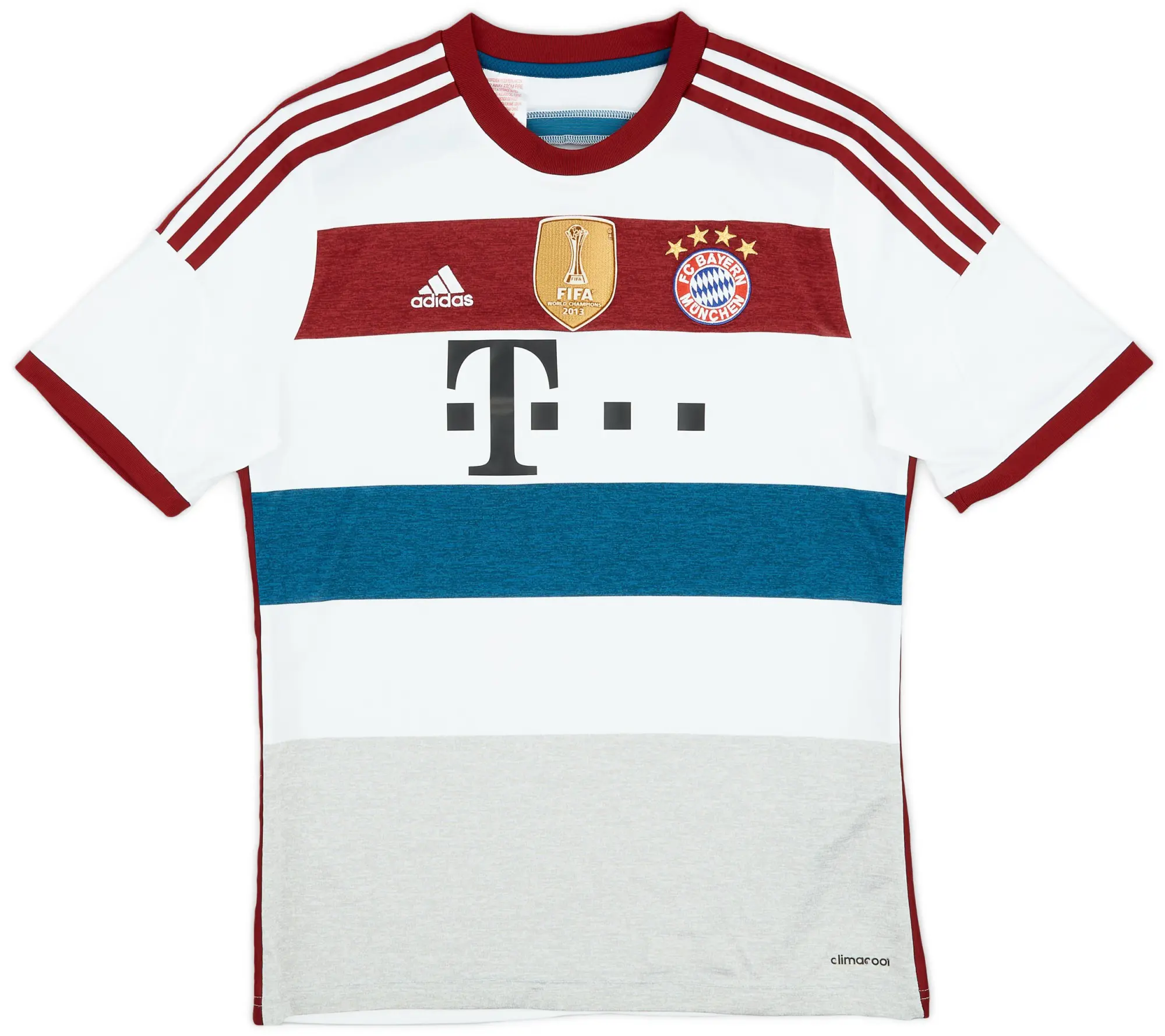 adidas 2014-15 Bayern Munich Away Shirt - 8/10 - (XL.Boys)