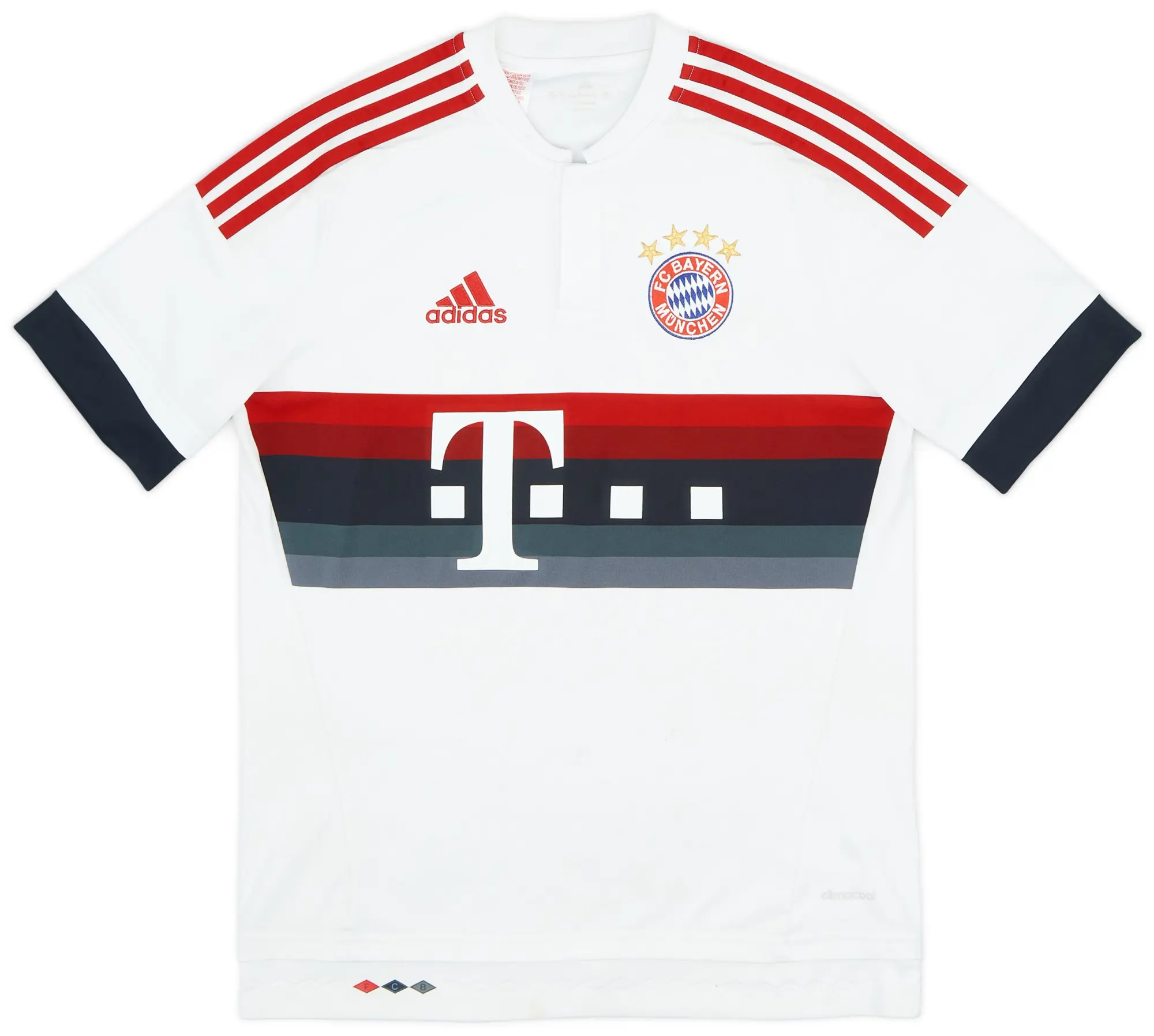 adidas 2015-16 Bayern Munich Away Shirt - 8/10 - (XL.Boys)