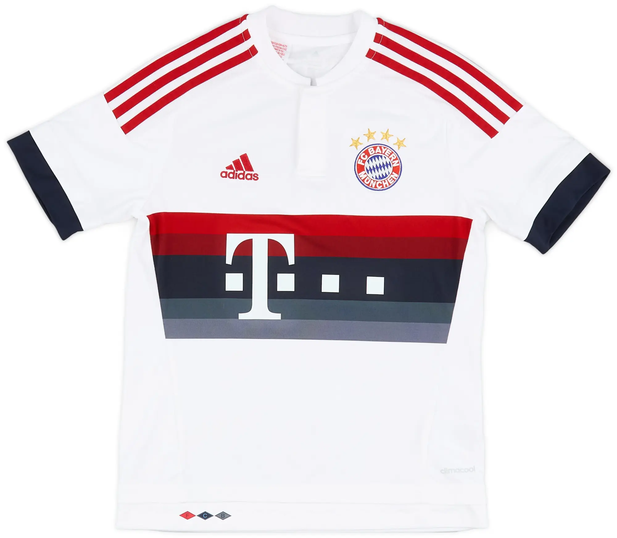 adidas 2015-16 Bayern Munich Away Shirt - 10/10 - (M.Boys)
