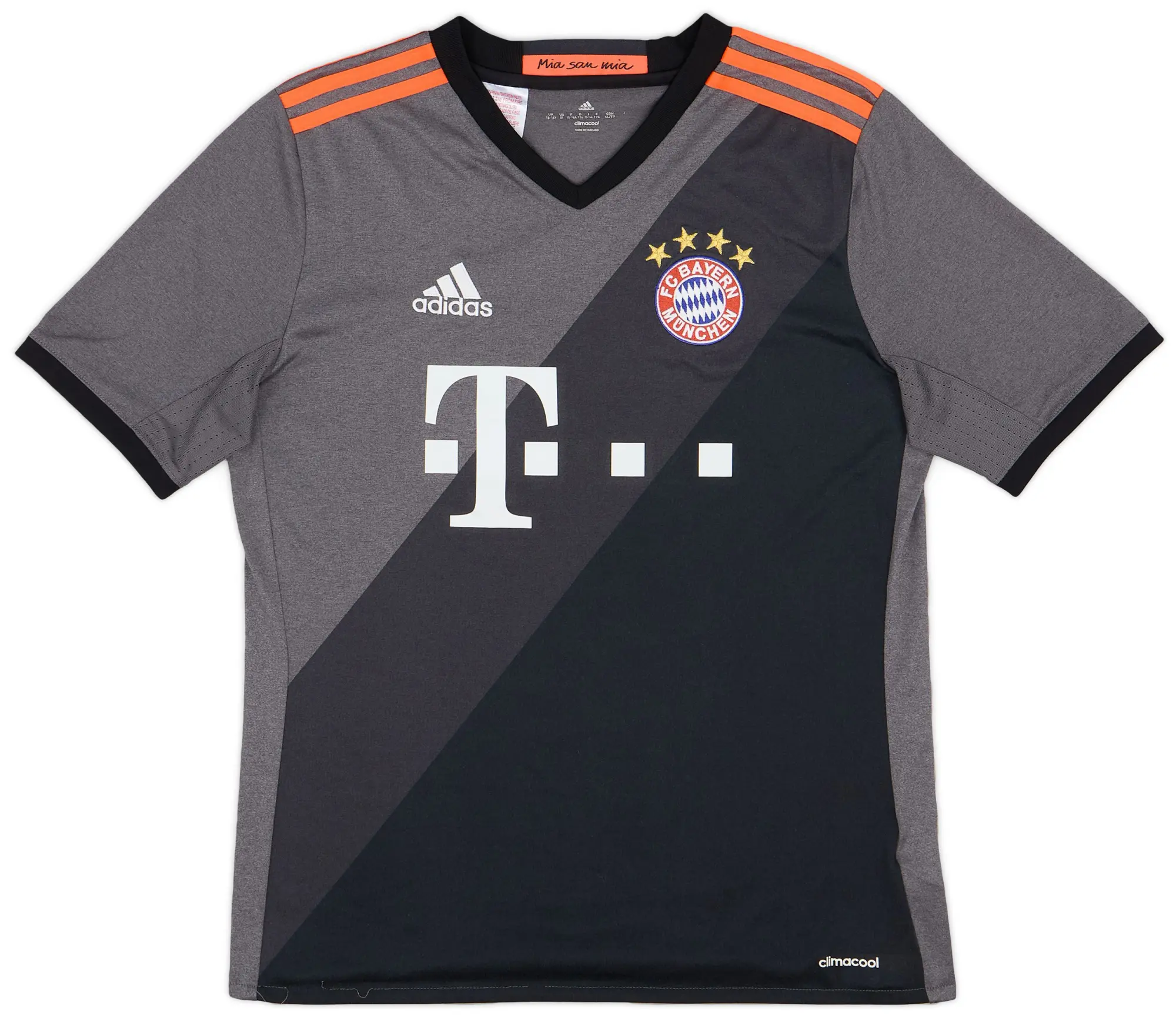 adidas 2016-17 Bayern Munich Away Shirt - 8/10 - (XL.Boys)