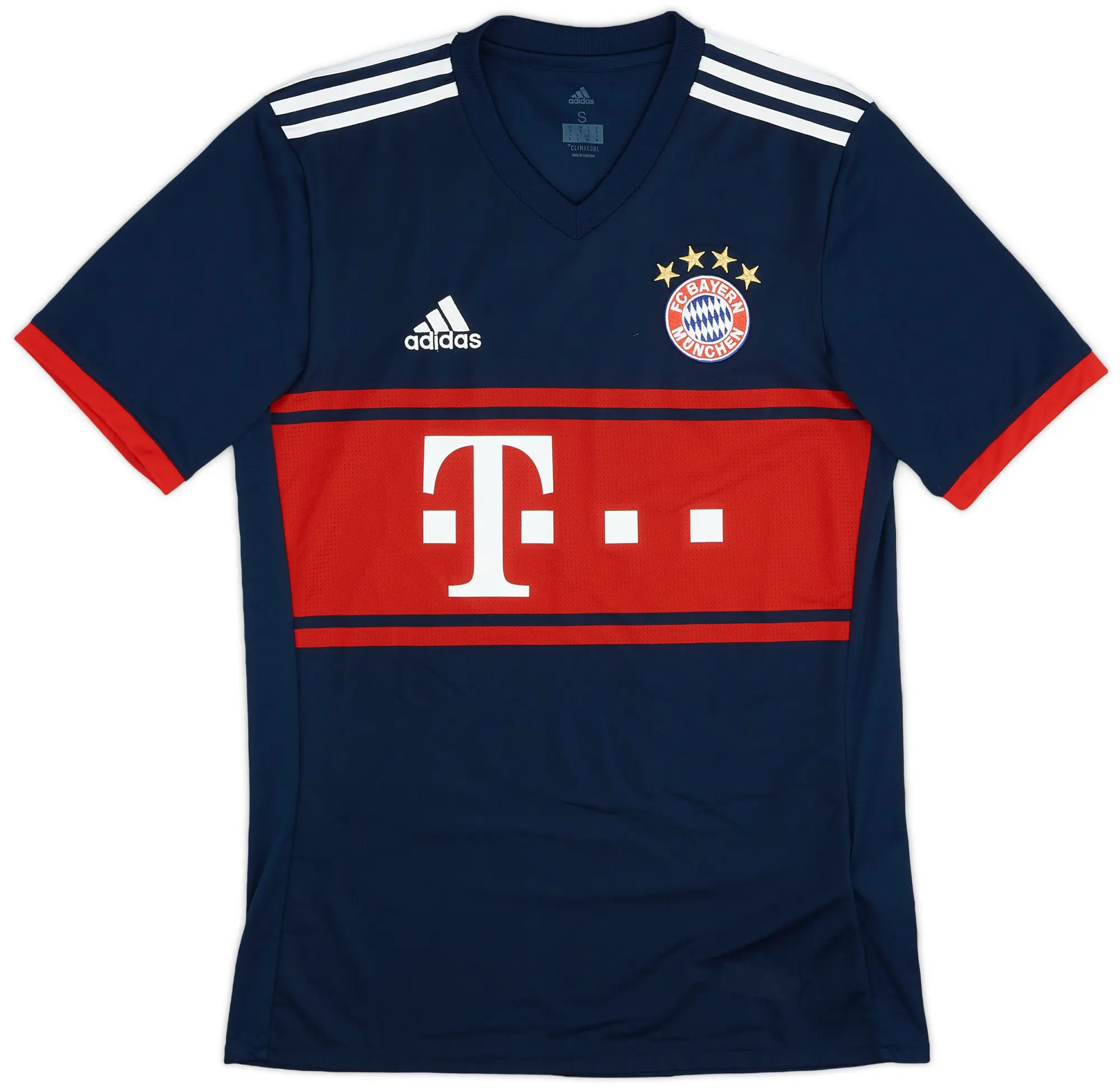 adidas 2017-18 Bayern Munich Away Shirt - 9/10 - (S)