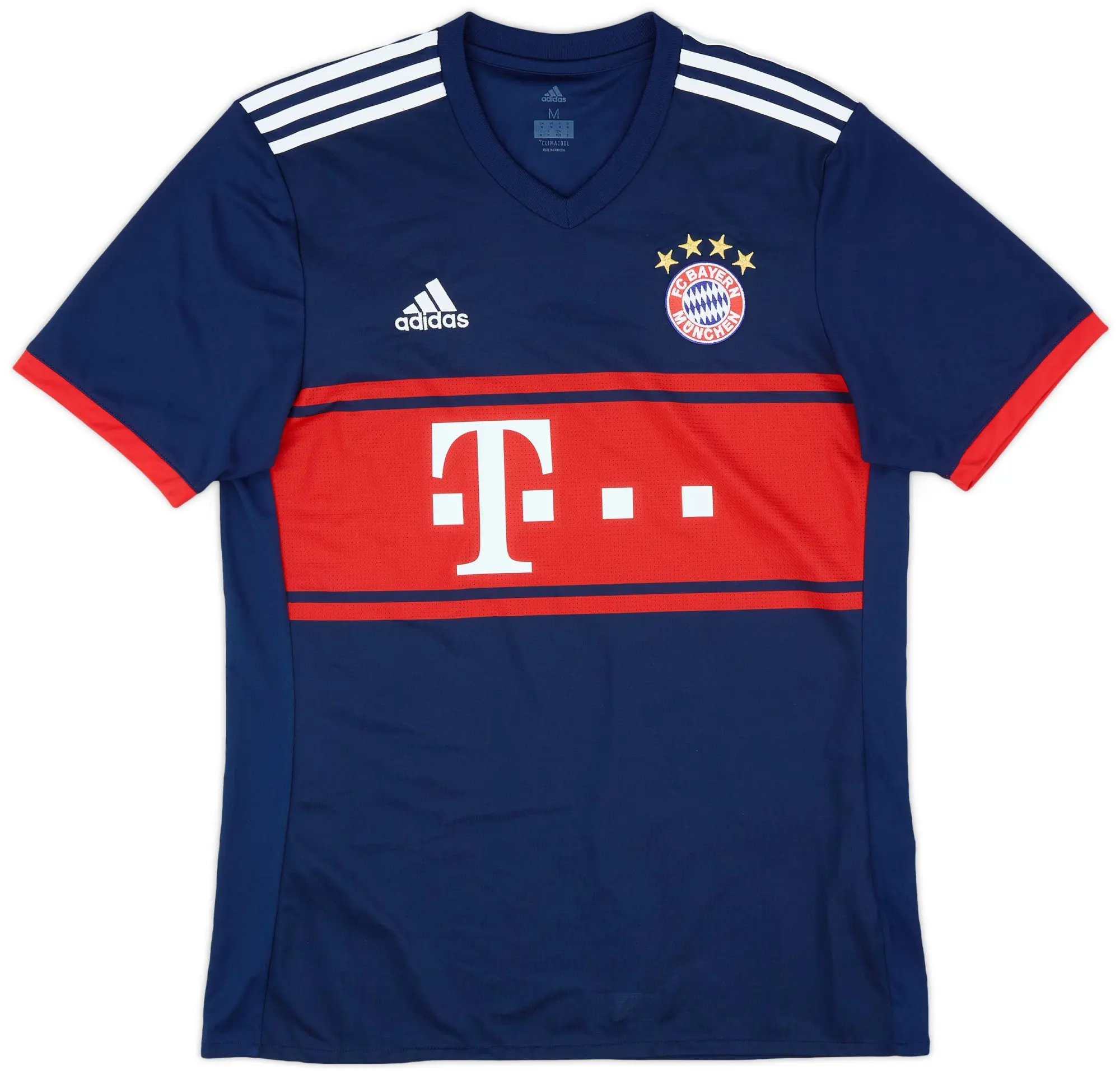 adidas 2017-18 Bayern Munich Away Shirt - 10/10 - (M)