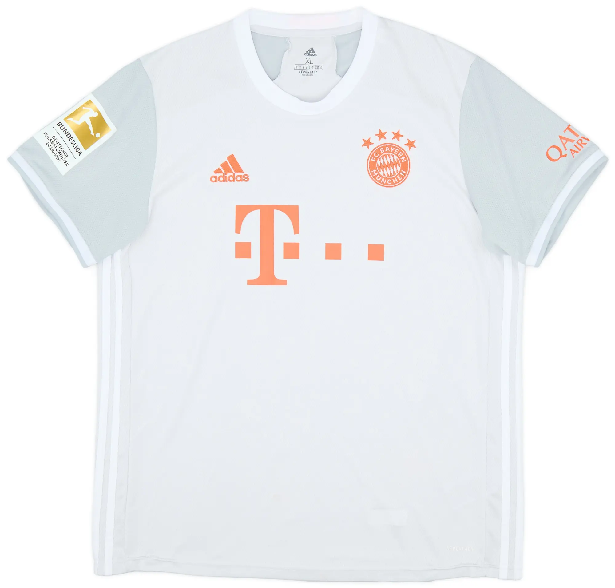 adidas 2020-21 Bayern Munich Away Shirt - 8/10 - (XL)