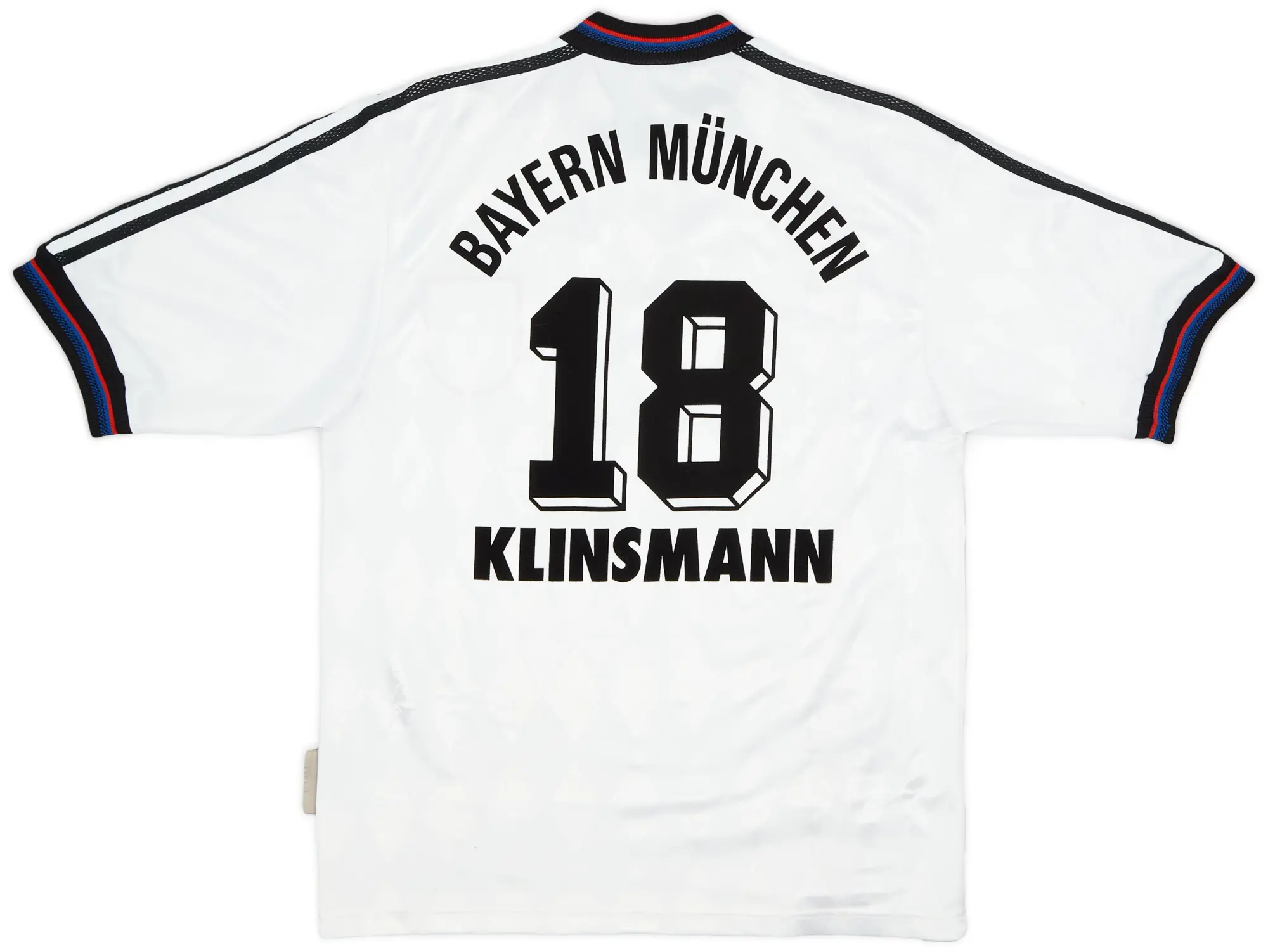 adidas Bayern Munich Mens SS Away Shirt 1996/98