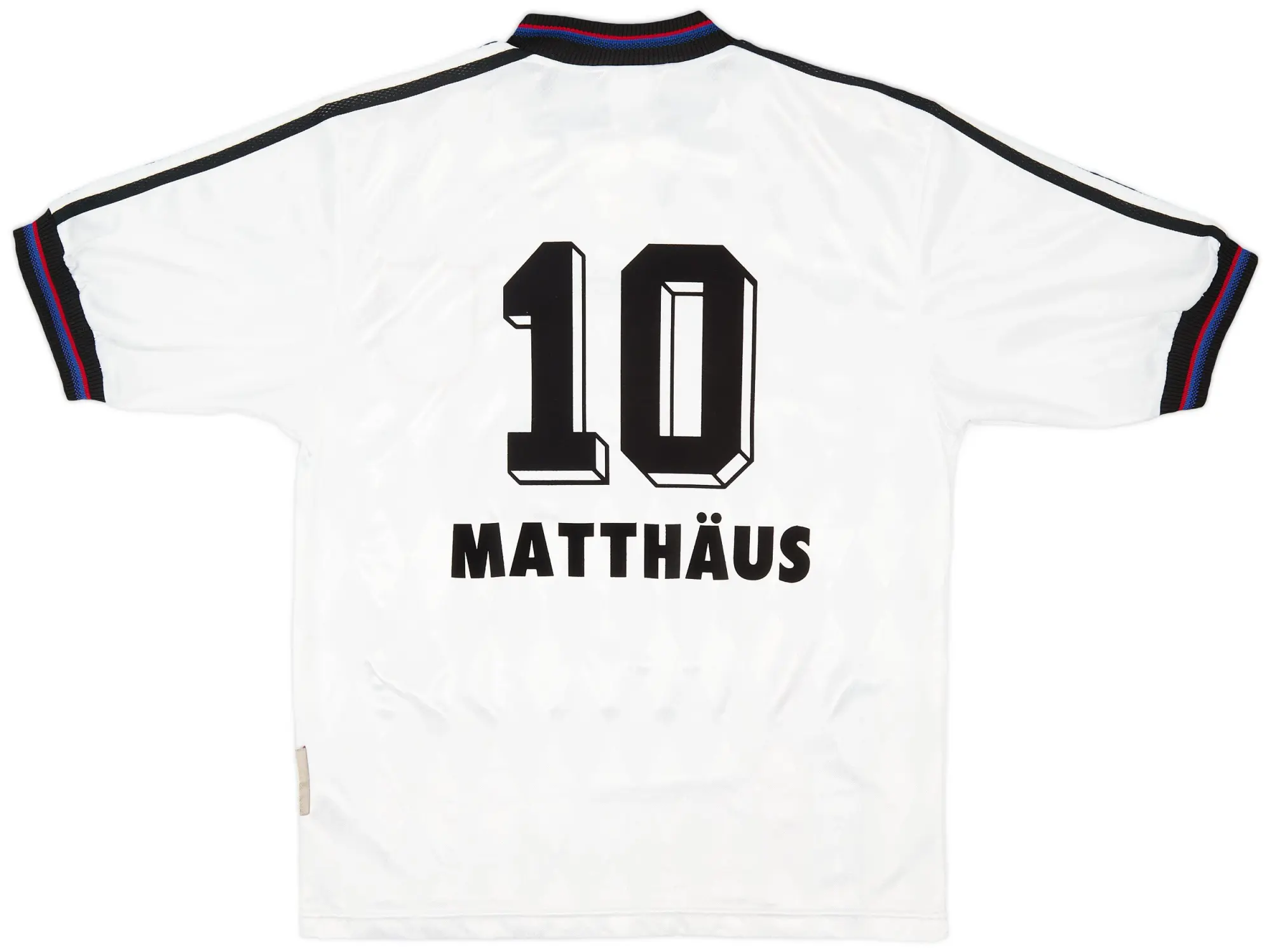adidas 1996-98 Bayern Munich Away Shirt Matthaus #10 - 6/10 - (S)