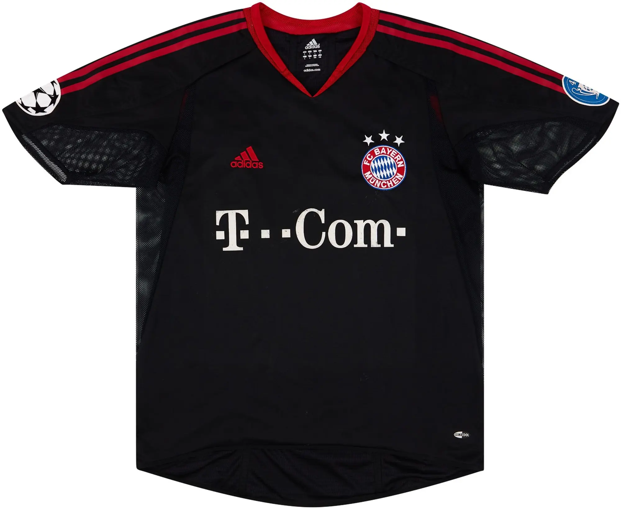 adidas 2004-05 Bayern Munich Match Issue Champions League Shirt Trochowski #34