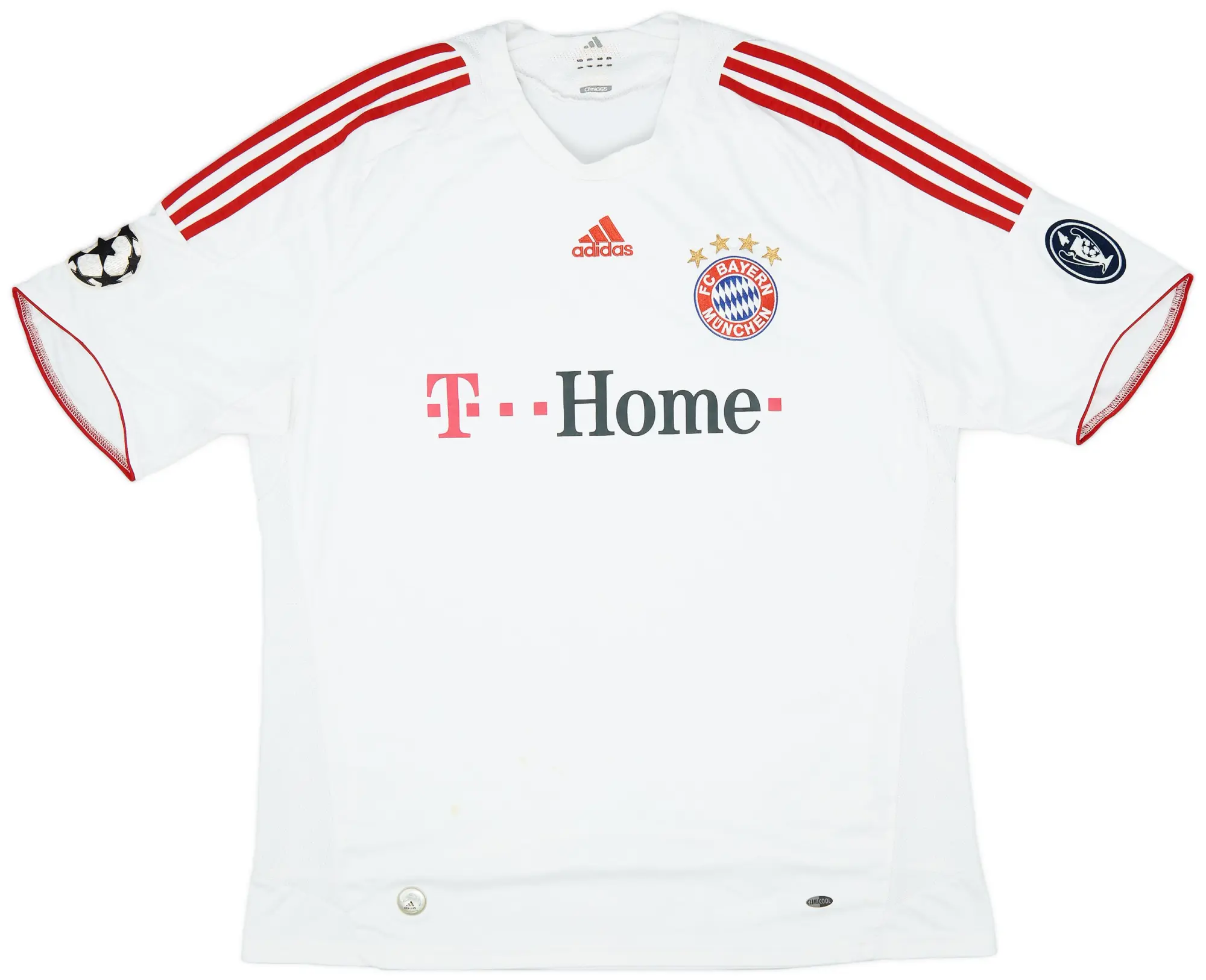 adidas 2008-09 Bayern Munich CL Shirt - 6/10 - (XXL)