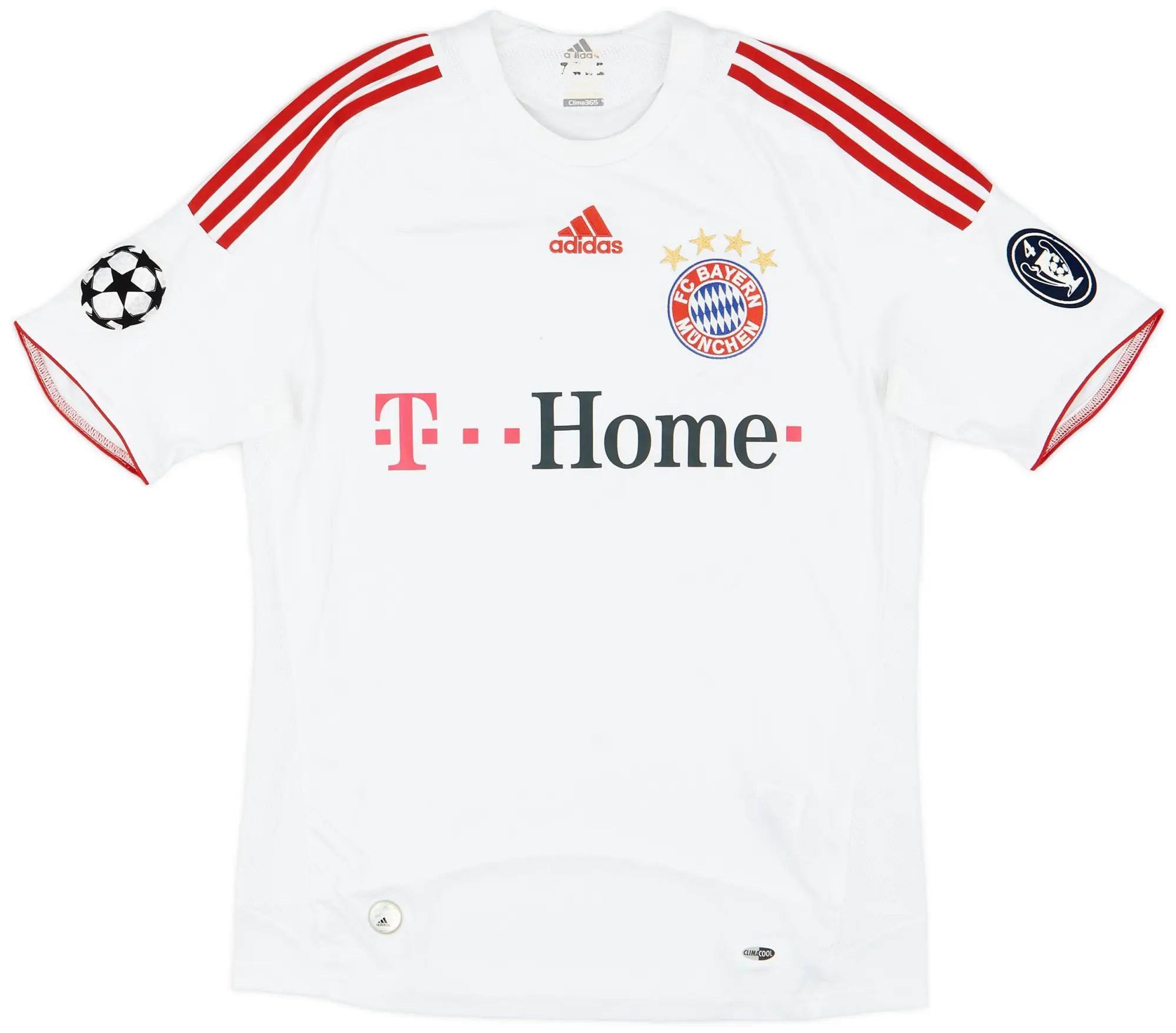 adidas 2008-09 Bayern Munich CL Shirt - 6/10 - (M)