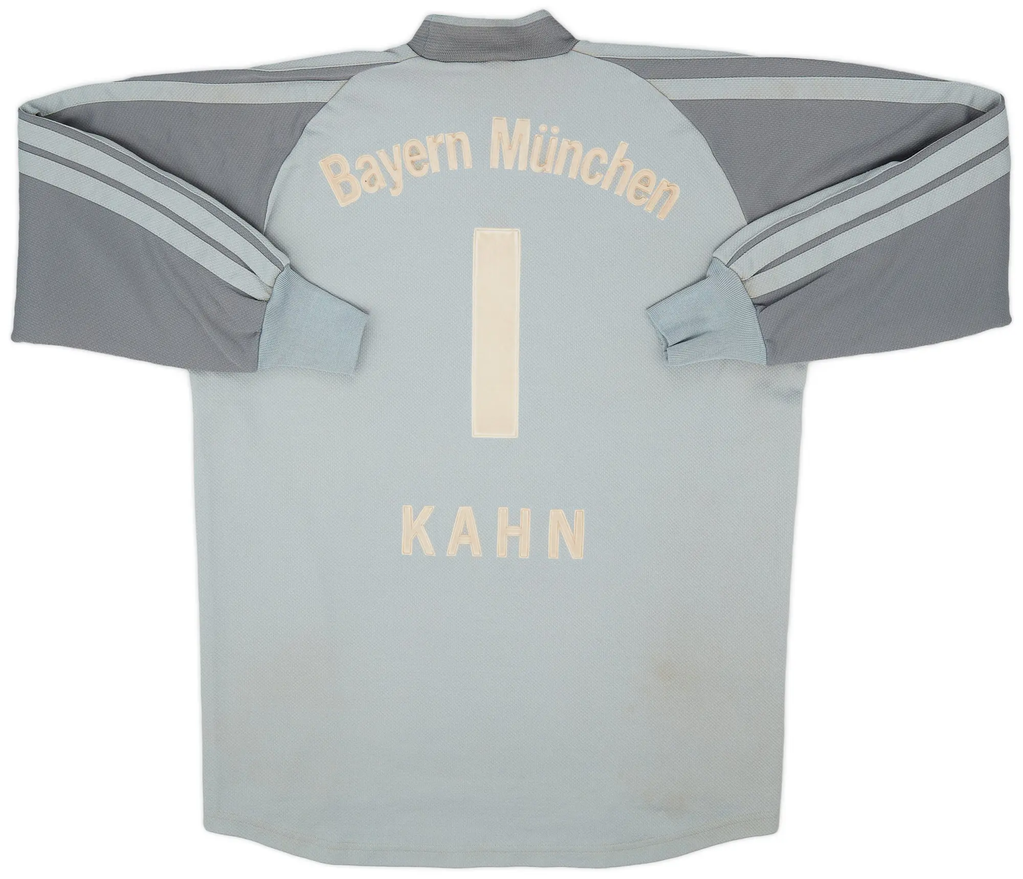 adidas 2001-02 Bayern Munich GK Shirt Kahn #1 - 7/10 - (S)
