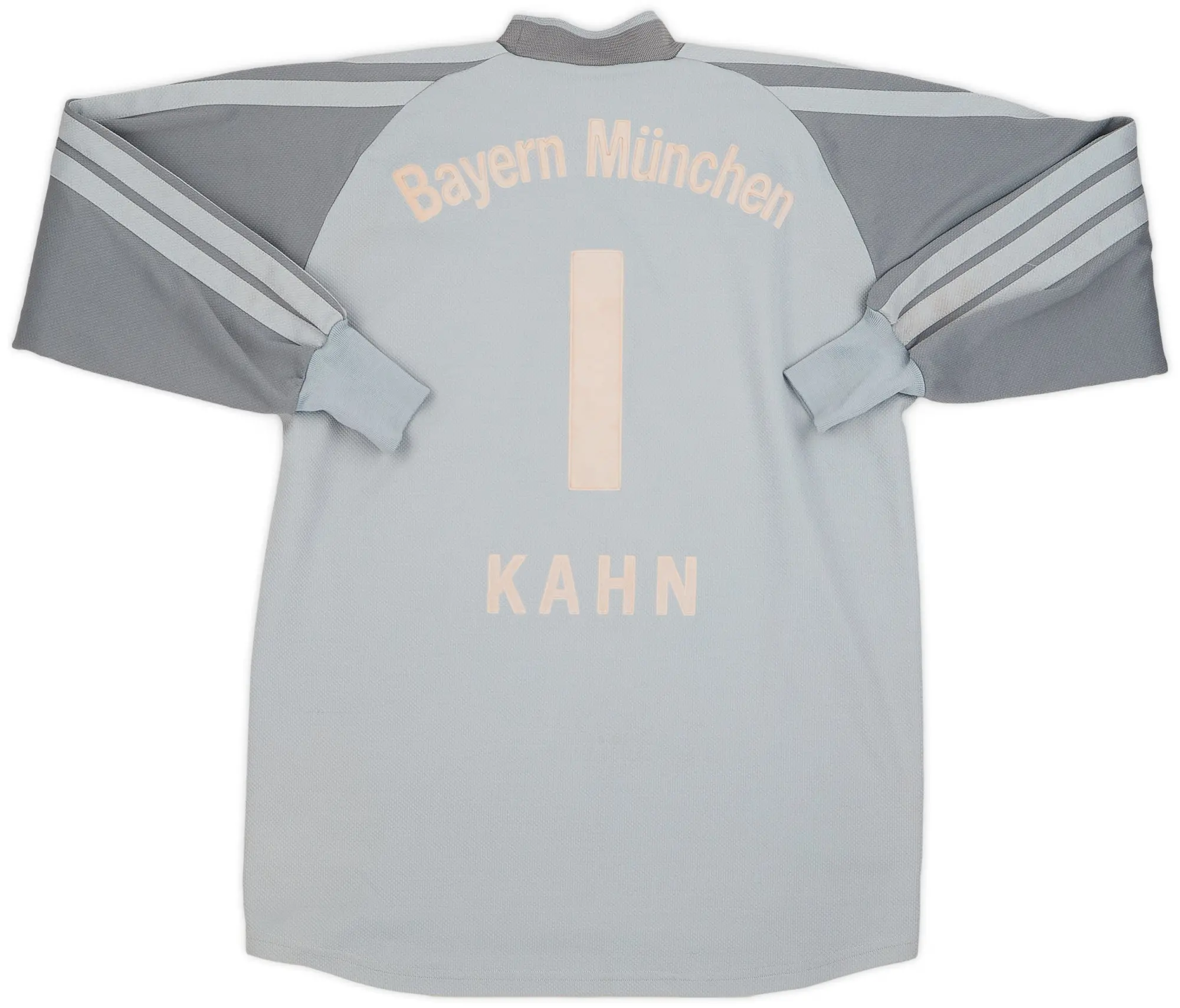 adidas 2001-02 Bayern Munich GK Shirt Kahn #1 - 6/10 - (S)