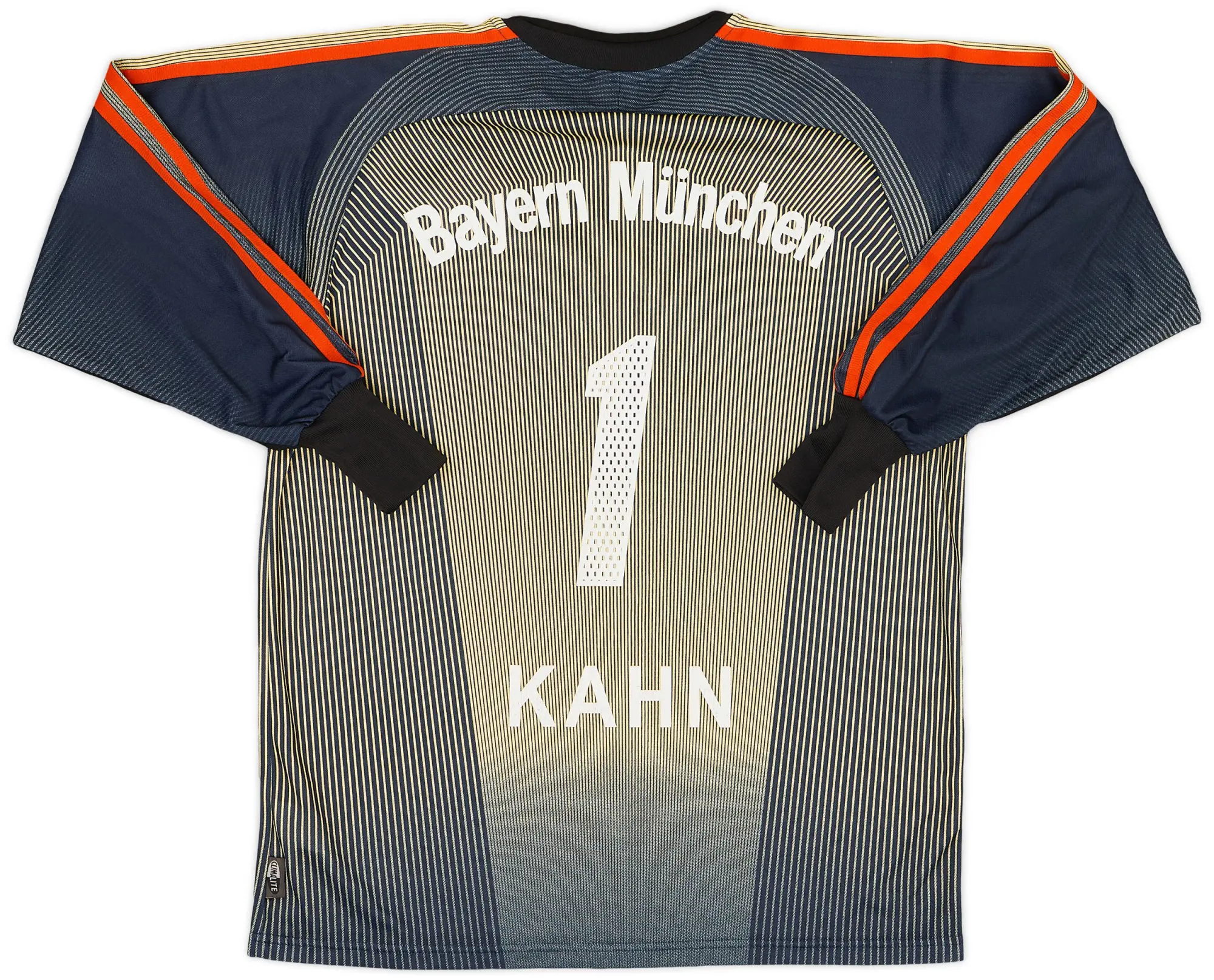 adidas 2003-04 Bayern Munich GK Shirt Kahn #1 - 8/10 - (S)
