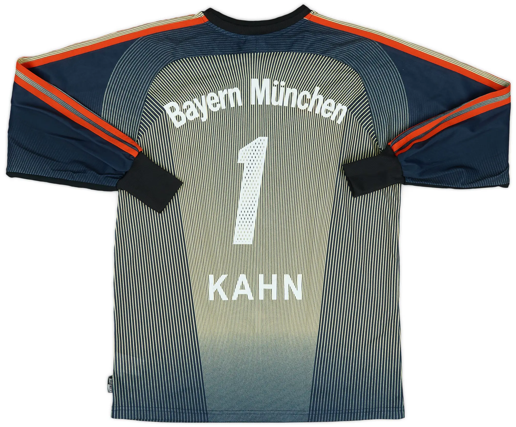 adidas 2003-04 Bayern Munich GK Shirt Kahn #1 - 7/10 - (S)