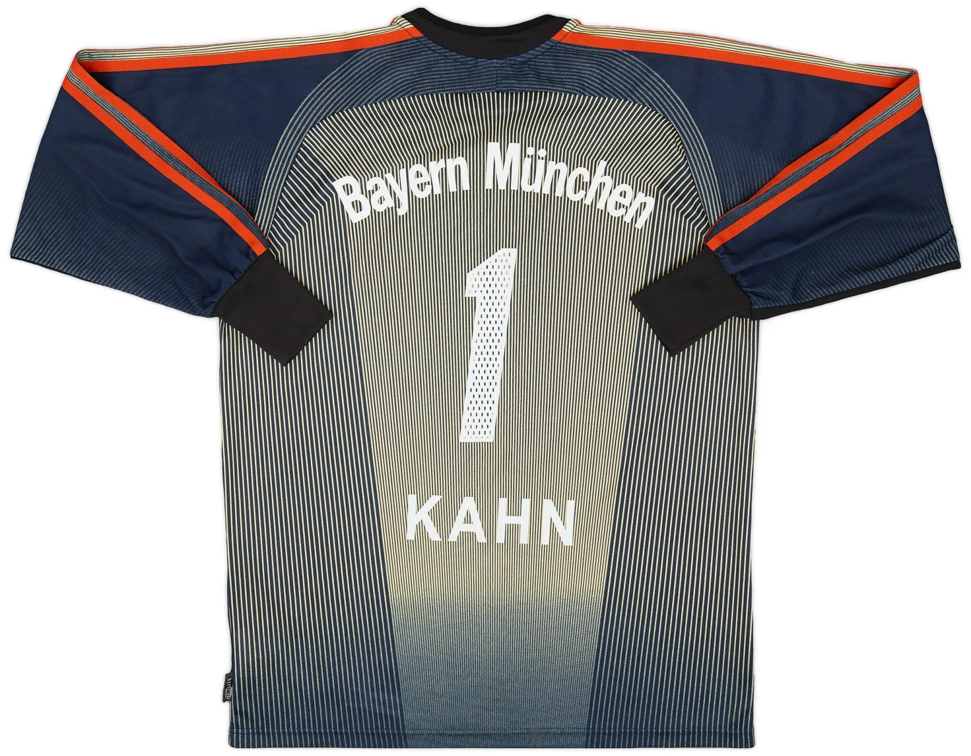 adidas 2003-04 Bayern Munich GK Shirt Kahn #1 - 9/10 - (S)