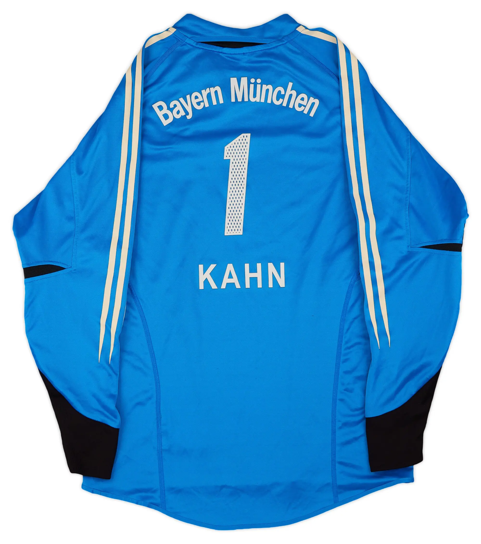 adidas 2004-05 Bayern Munich GK Shirt Kahn #1 - 7/10 - (XL.Boys)