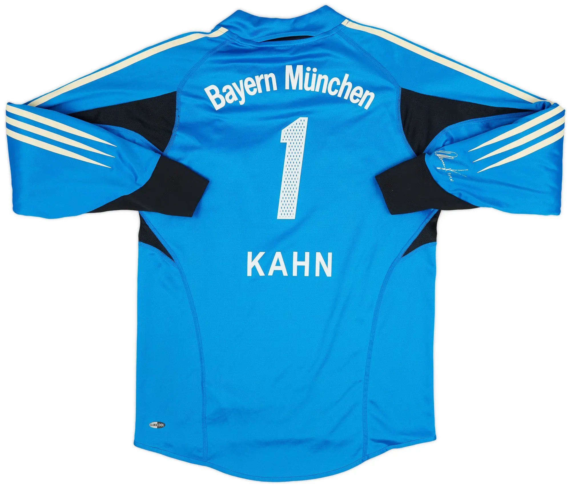 adidas 2004-05 Bayern Munich GK Shirt Kahn #1 - 8/10 - (L.Boys)