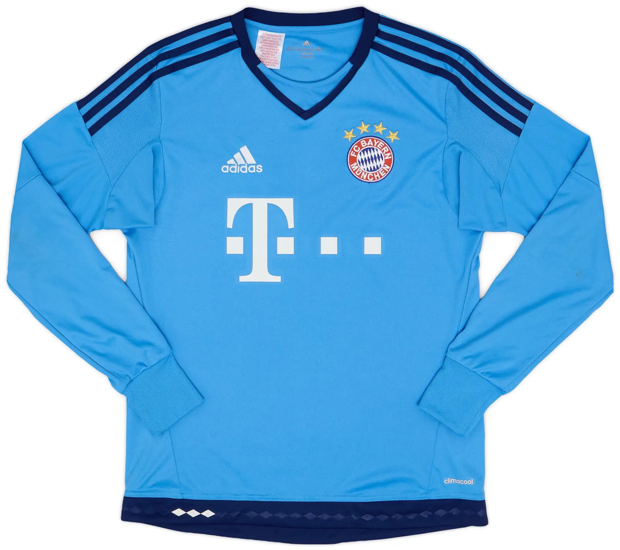 adidas 2015-16 Bayern Munich GK Away Shirt - 8/10 - (XL.Boys)